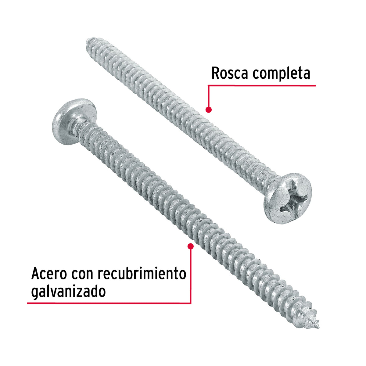 Pijas para lámina #12, 3" caja con 100 piezas