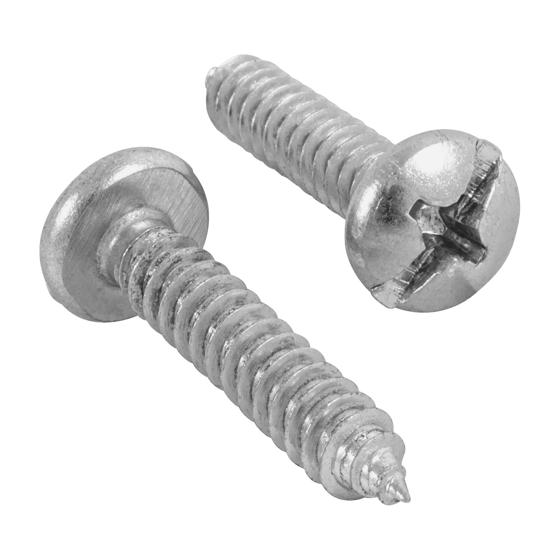 #14 X 1-1/2" One-Way Security Screws - Round Head, Black Zinc (100 Pack) By Extreme Fasteners
