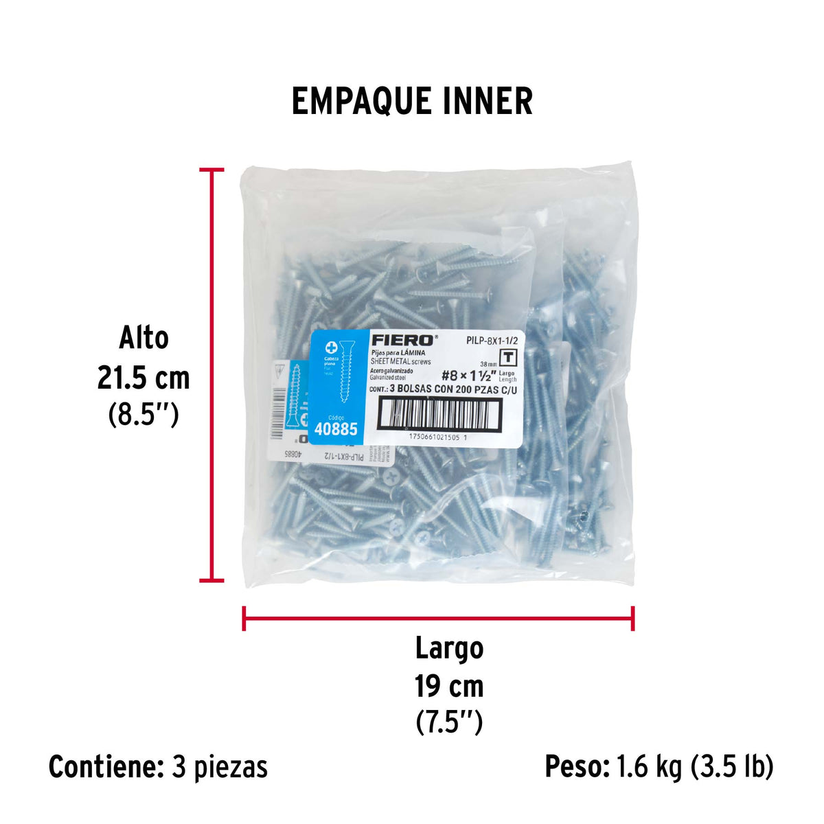 truper:PILP-8X1-1-2+EI1