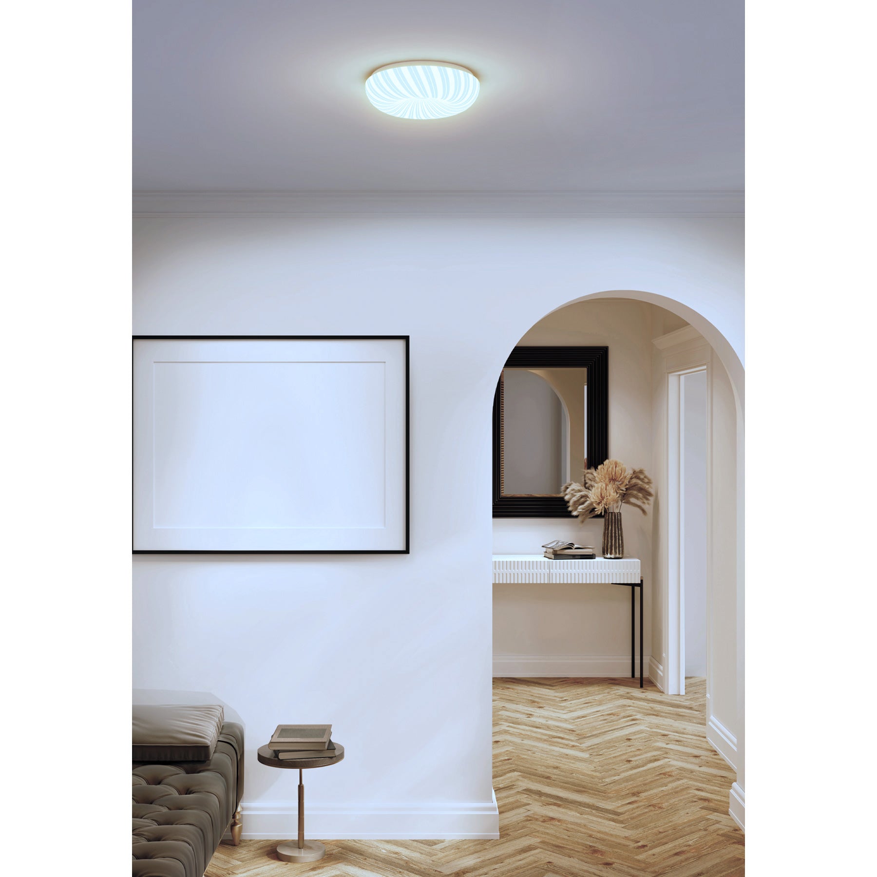 Plafón redondo, decorativo, 18W, 6500K, LED