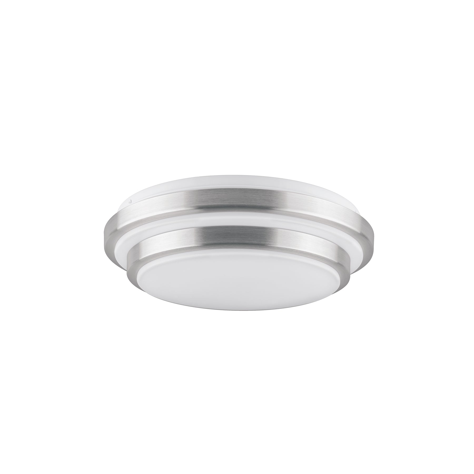 Luminario LED 24 W plafón decorativo metálico luz día, Basic