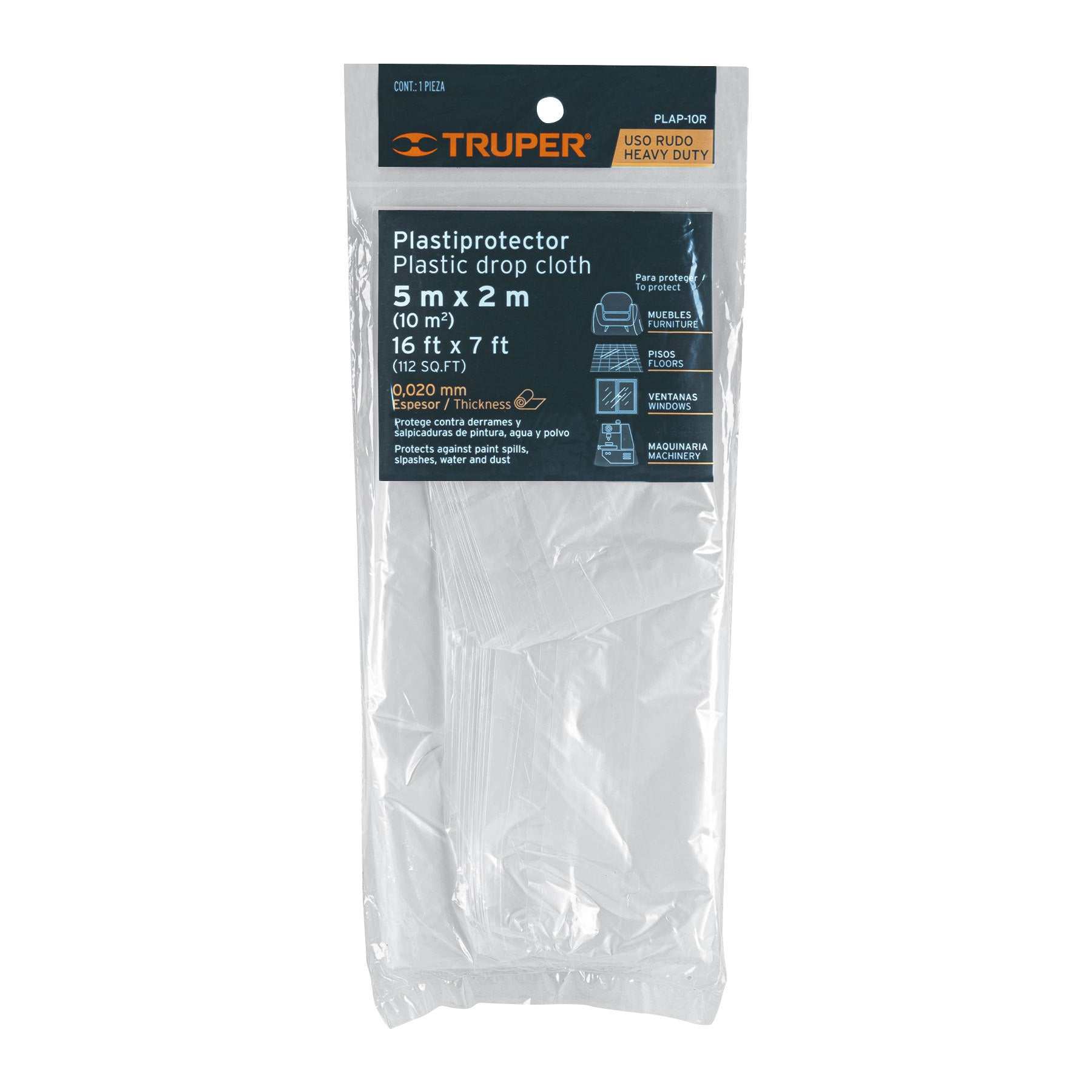 Plastiprotector 5x2 , uso rudo
