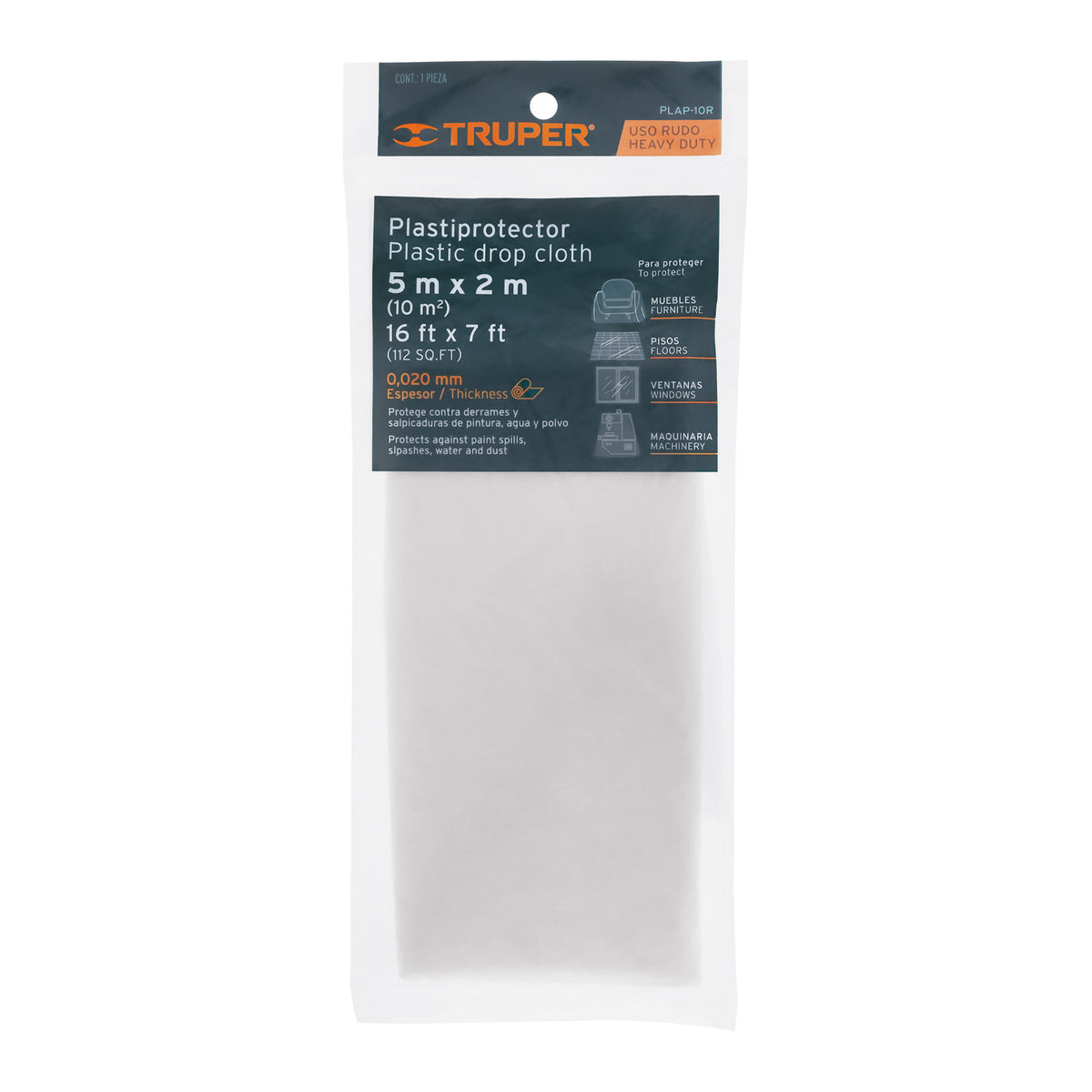 Plastiprotector 5x2 , uso rudo