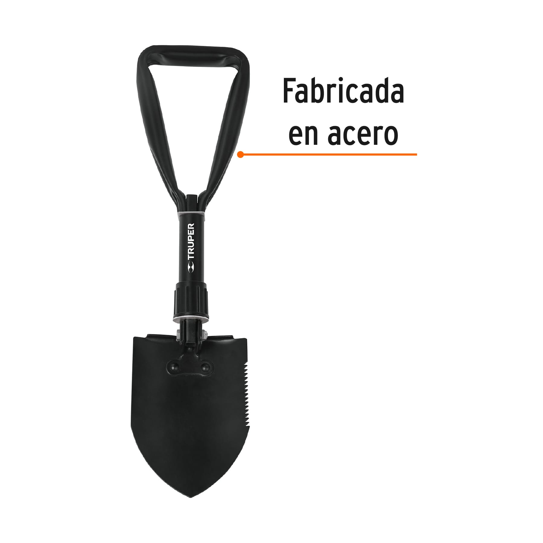 Pala plegable, 18"