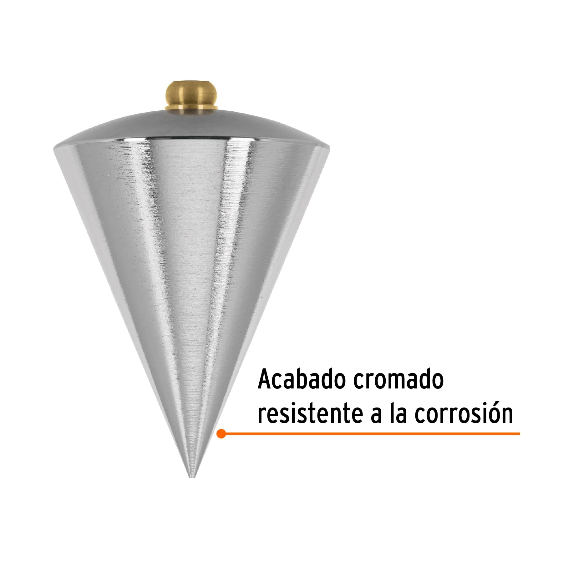 Plomada de acero, 16 oz