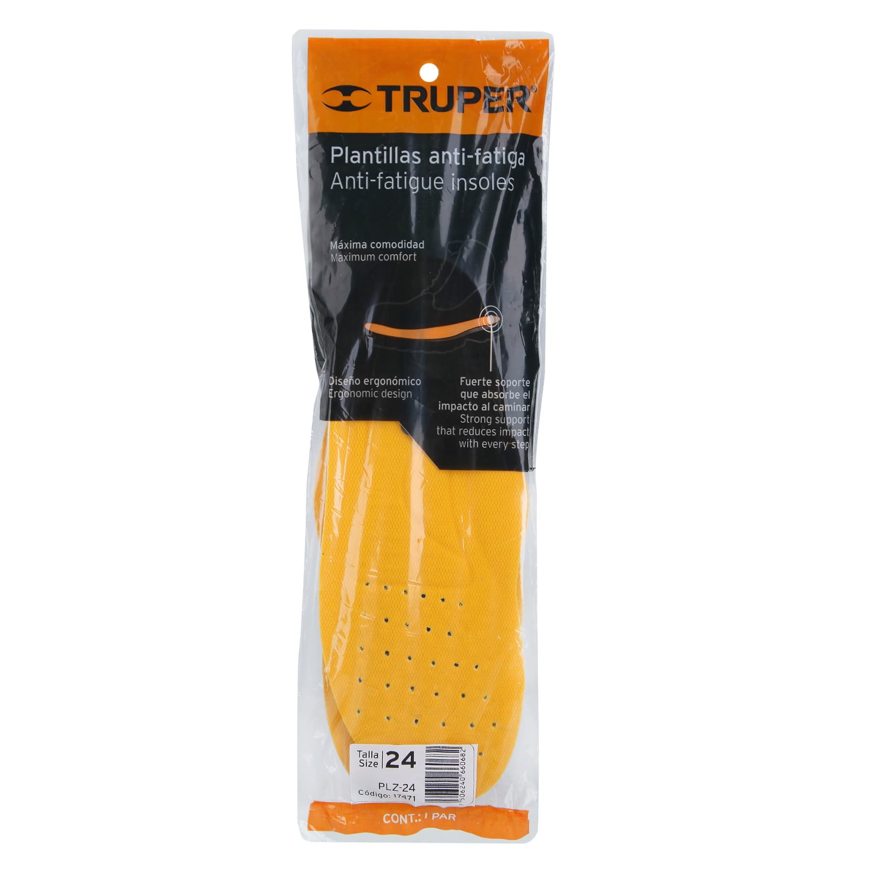 Plantillas de poliuretano para zapato talla 24