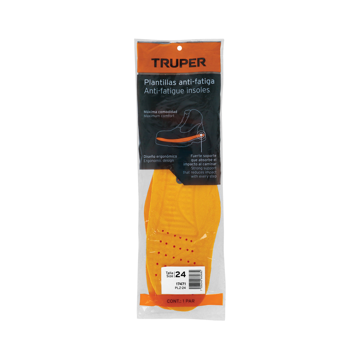 Plantillas de poliuretano para zapato talla 24