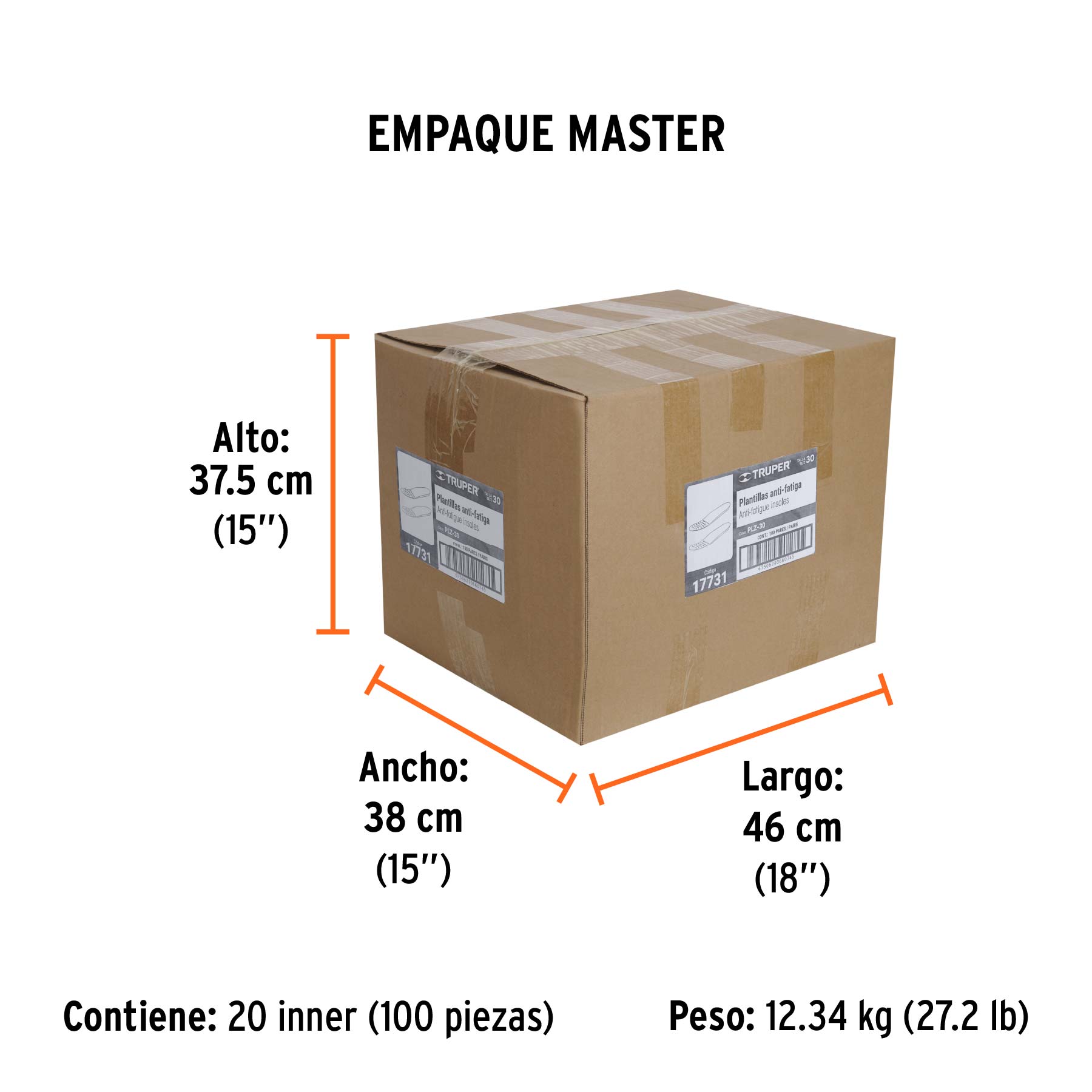 Plantillas de poliuretano para zapato talla 30