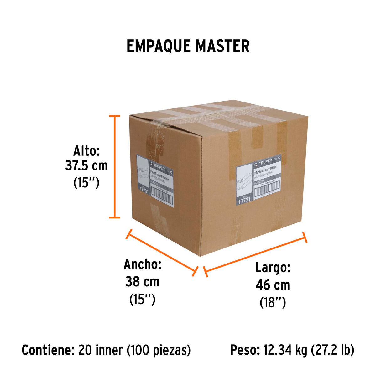 Plantillas de poliuretano para zapato talla 30