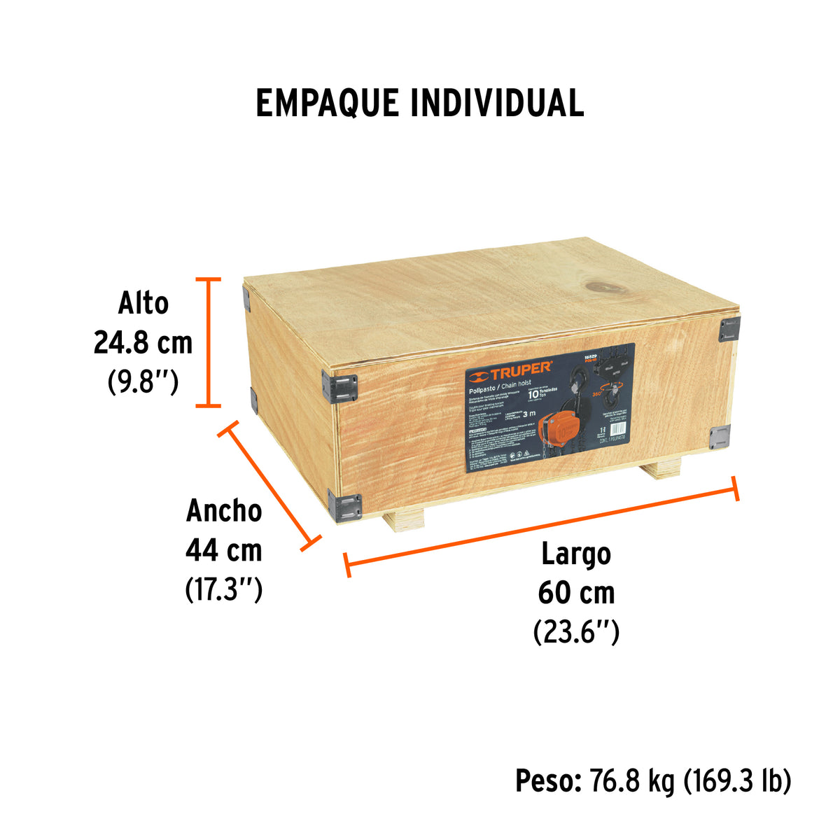 Polipasto de 10 ton