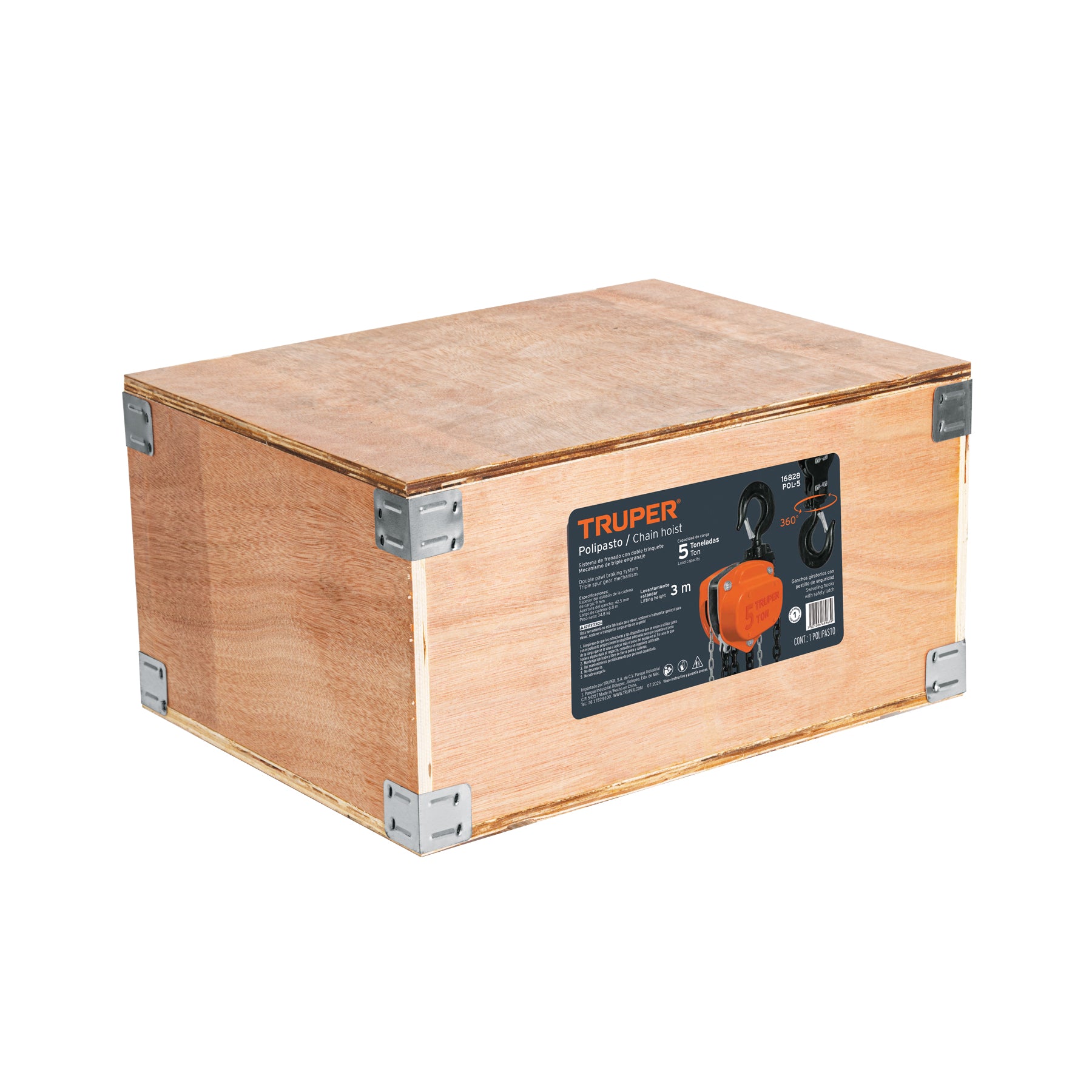 Polipasto de 5 ton