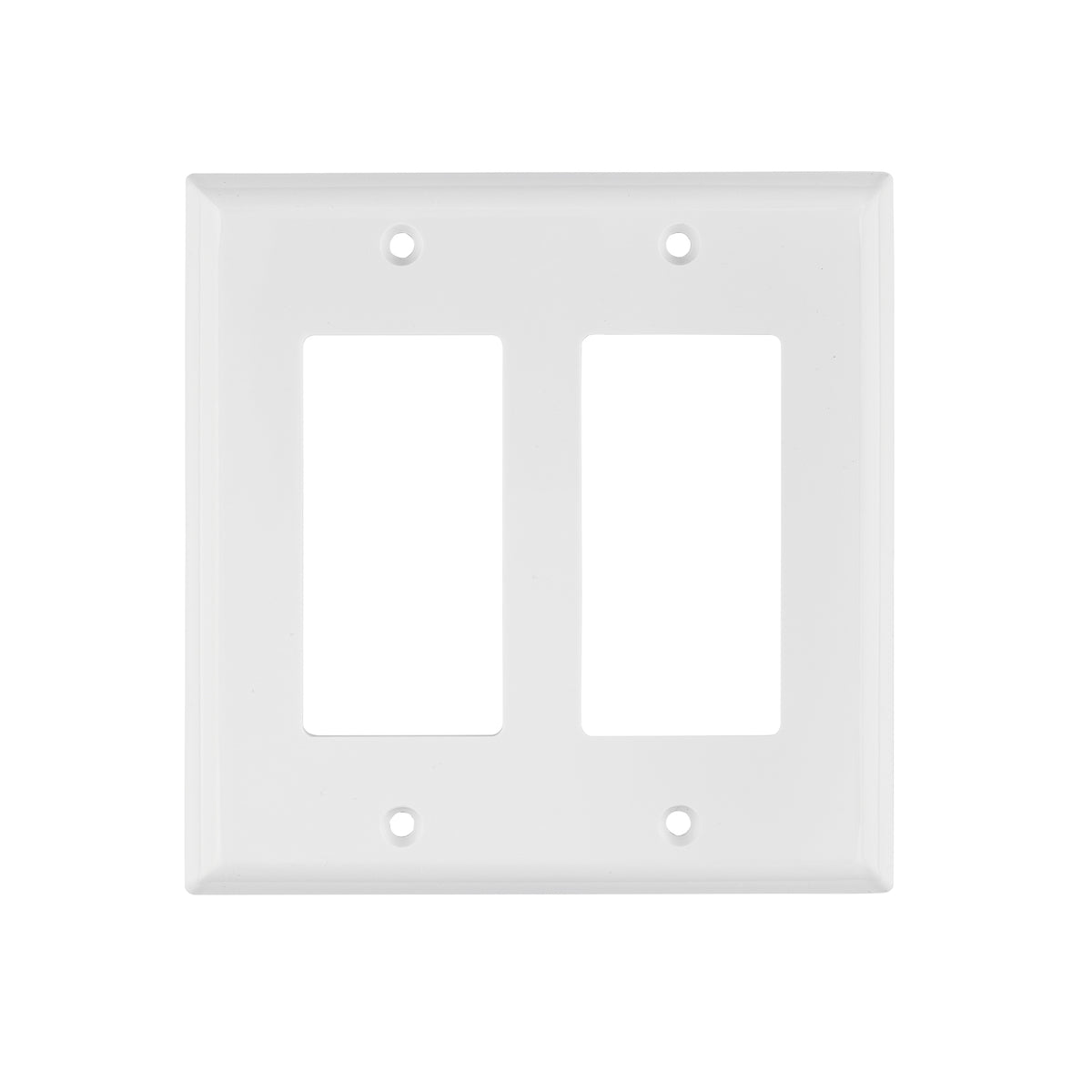Placa 2 ventanas, de policarbonato, línea Classic