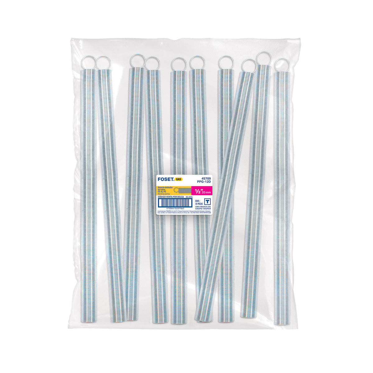 Doblador de tubería de PE-AL-PE, 1/2', Foset