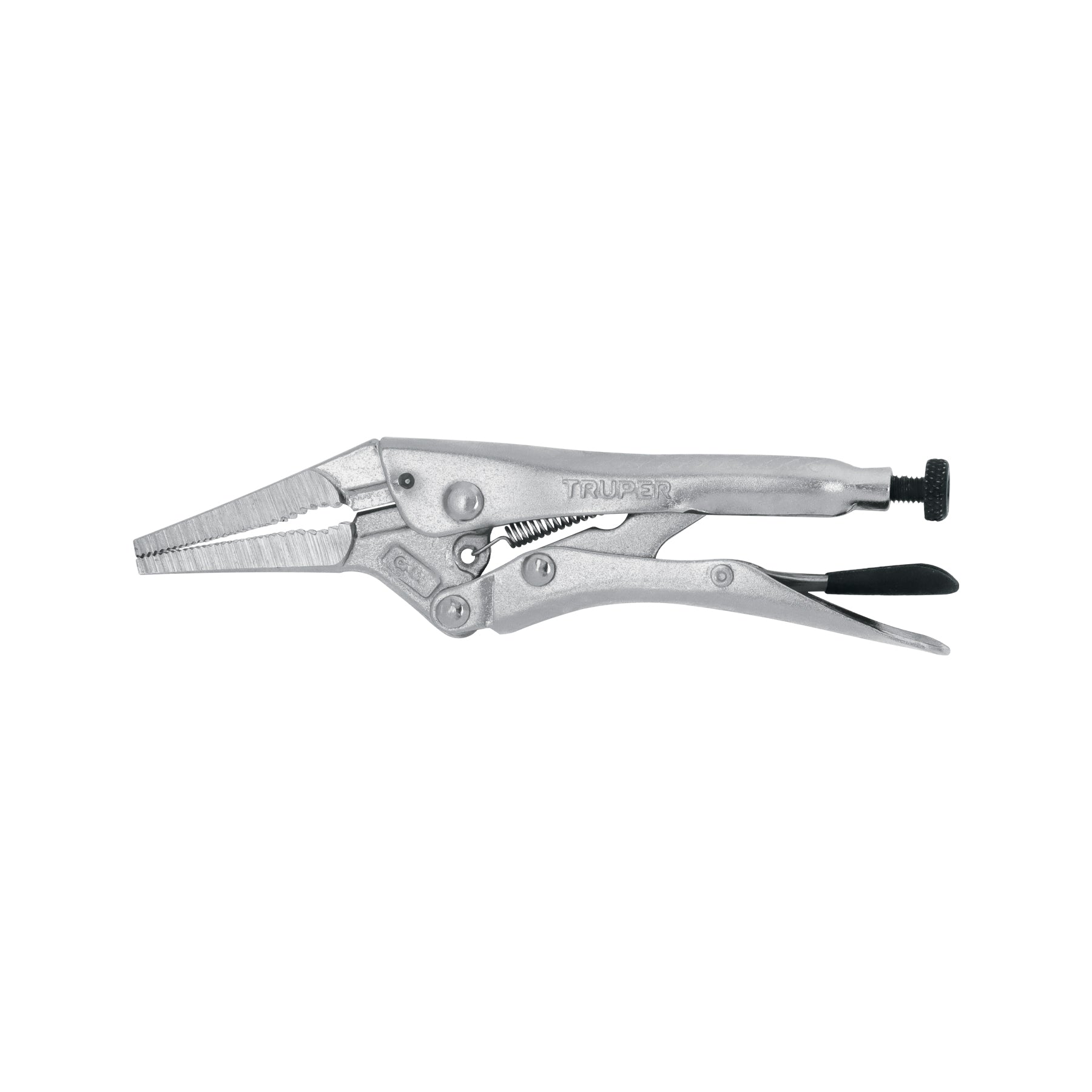 Pinza de presión 6", punta larga