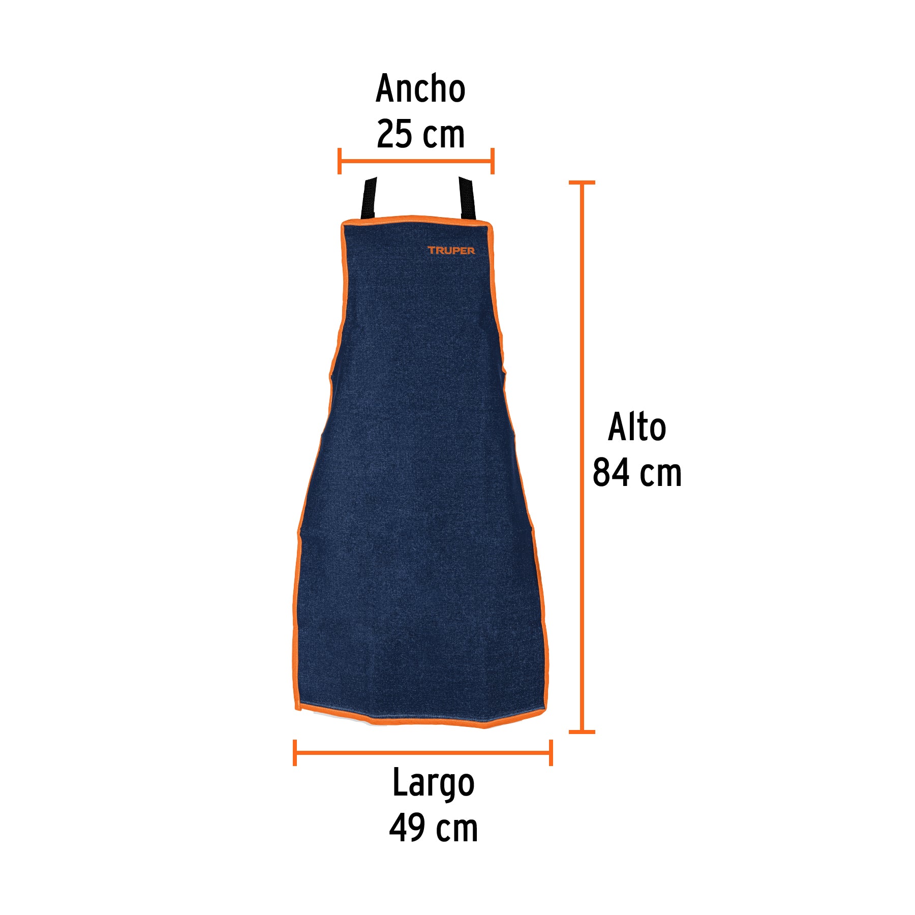 PETO PROTECCION DE SOLDAR DE MEZCLILLA