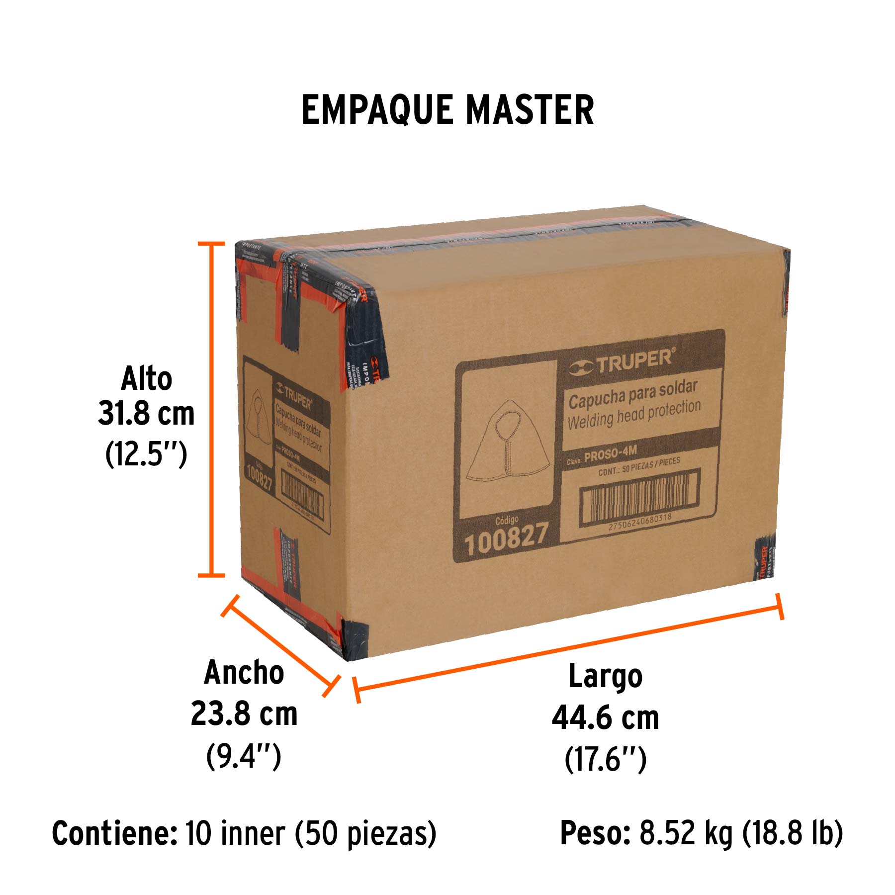CAPUCHA PROTECCION DE SOLDAR DE MEZCLILLA