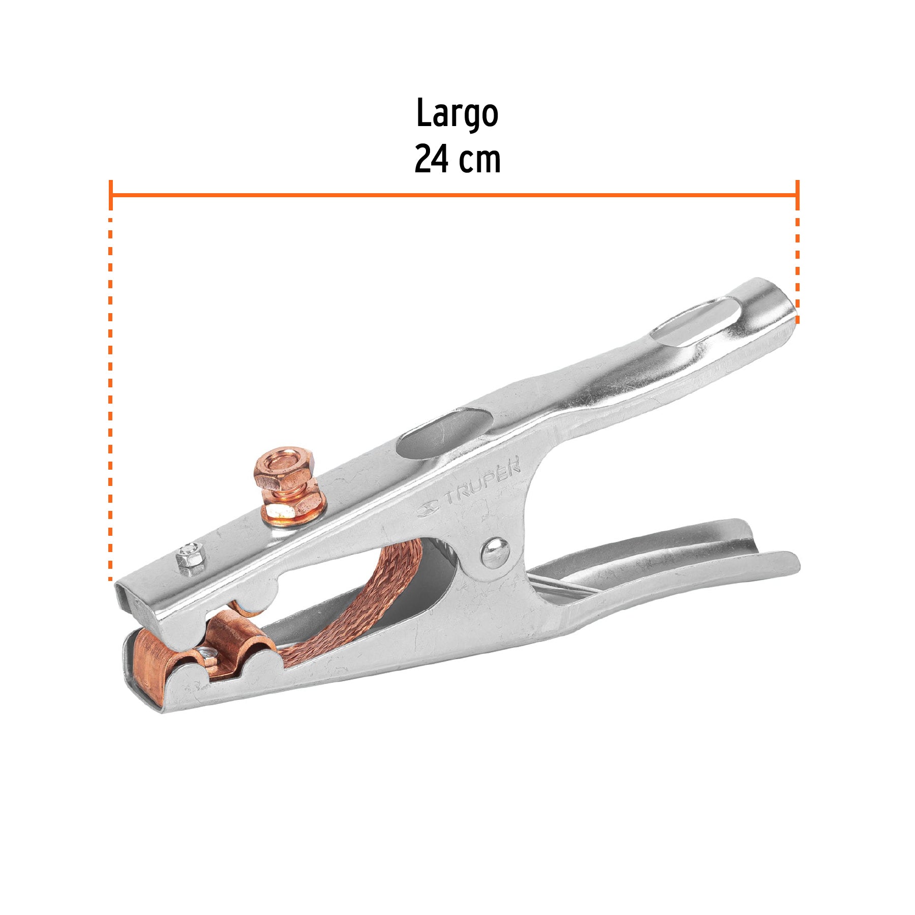 Pinza para tierra de 500 a