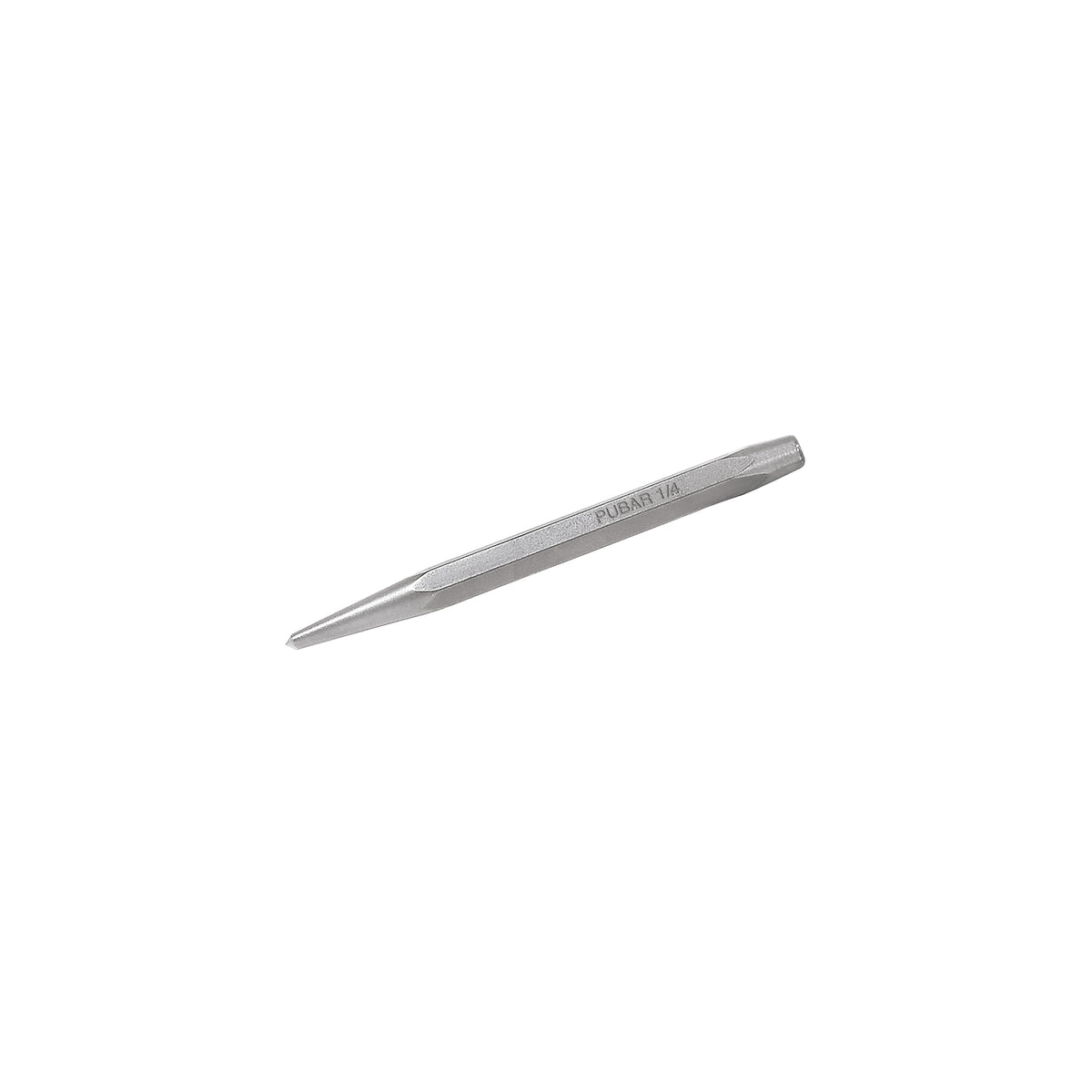 Punzón 1/4" para barrenar, largo 4-1/4"