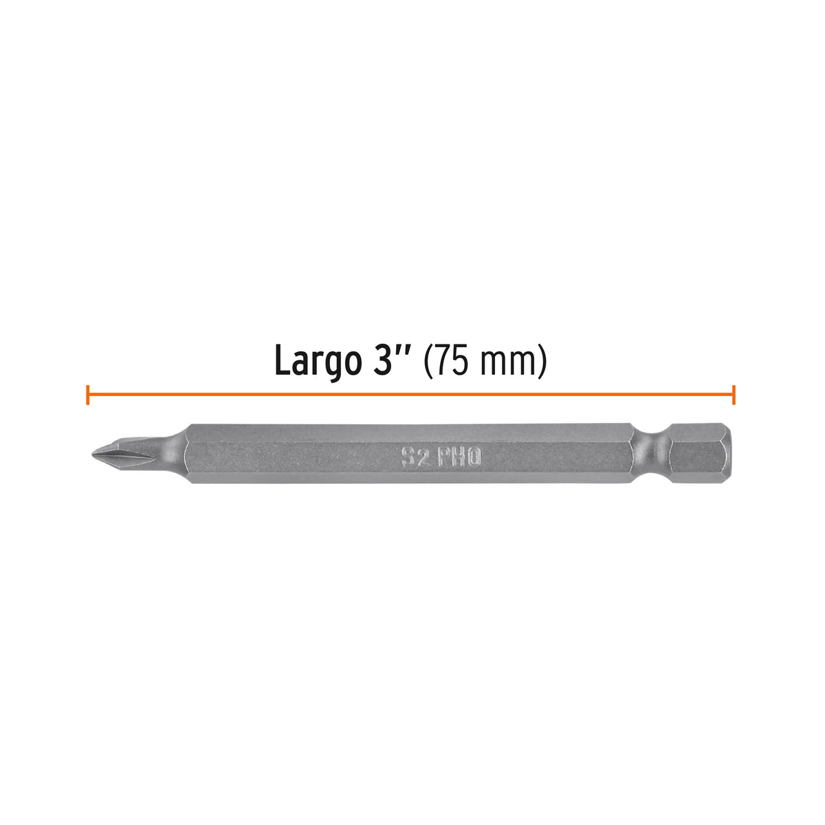 Puntas para desarmador Phillips PH0, 3", 5 piezas