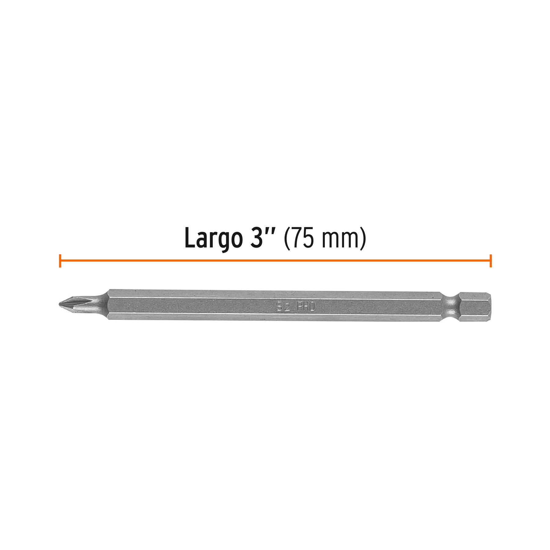 Puntas para desarmador Phillips #0 largo 4', 5 pzas,Expert