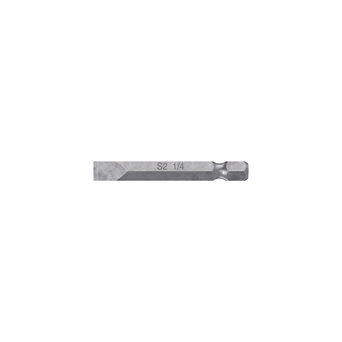 Puntas para desarmador planas, P25, 2", 5 piezas