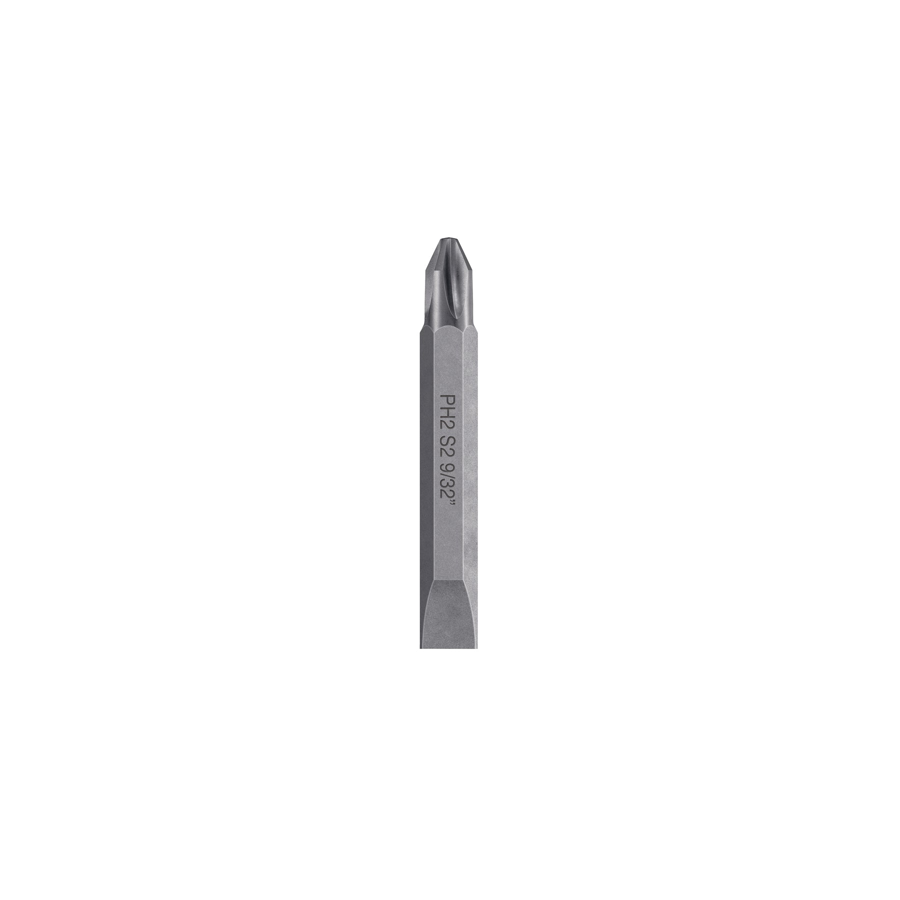Puntas para desarmador dobles, PH2, plana 9/32",largo 2-3/8"