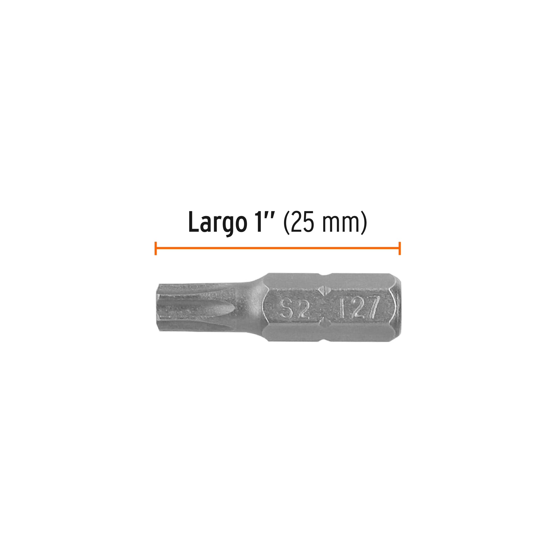 Puntas para desarmador Torx T27, 1", 5 piezas