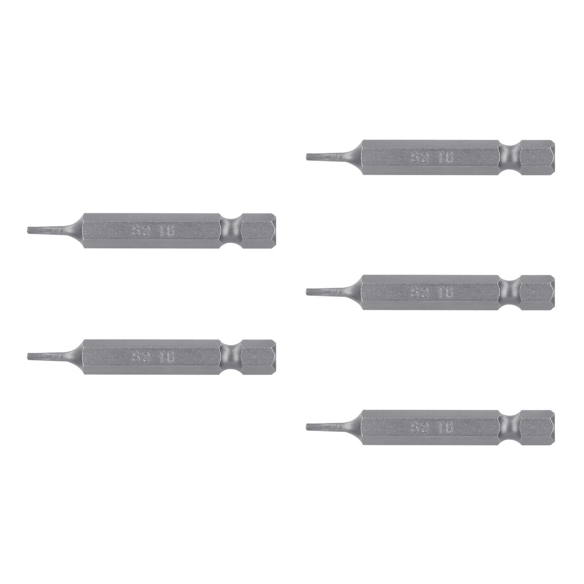 Puntas para desarmador Torx T6, 2", 5 piezas