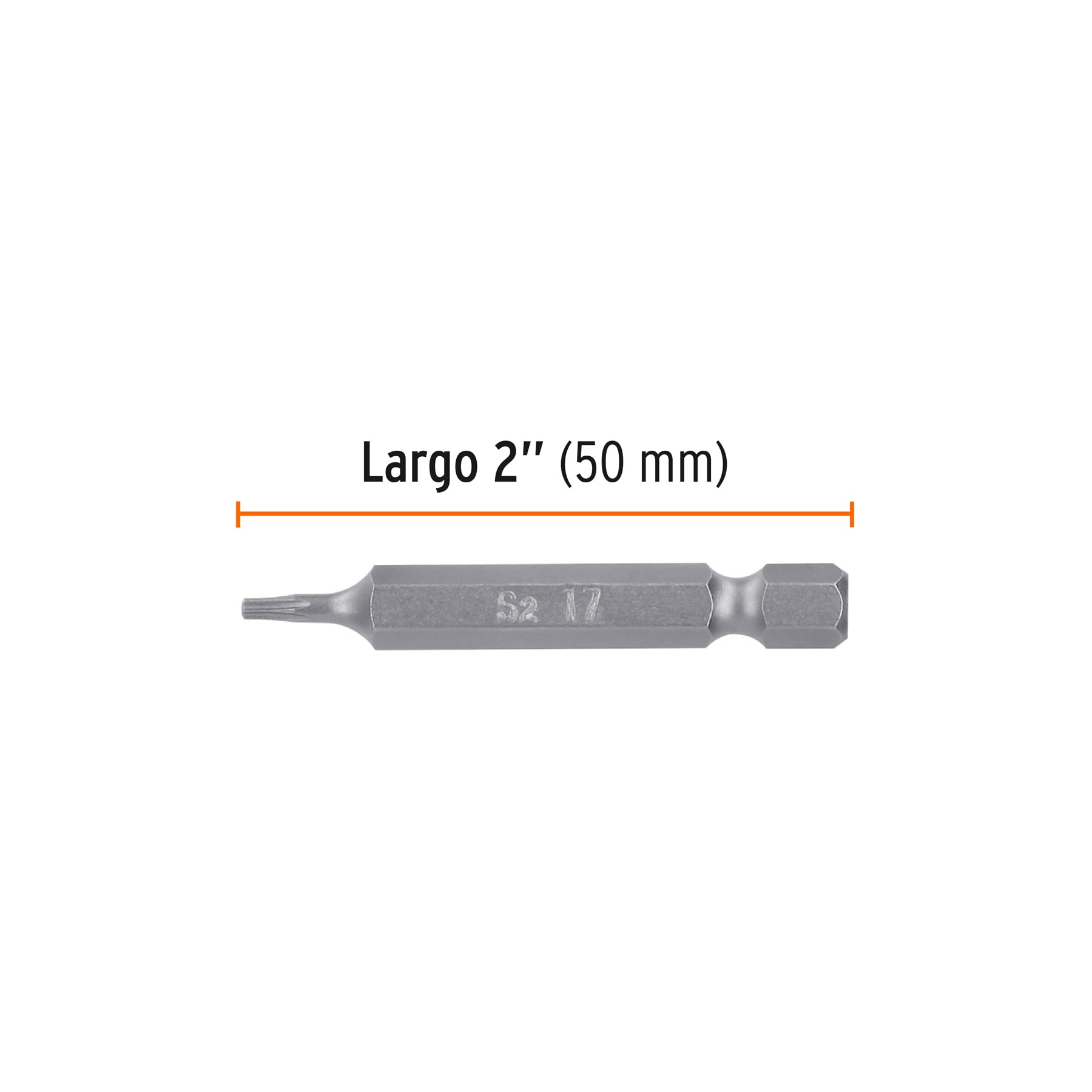 Puntas para desarmador Torx T7, 2", 5 piezas