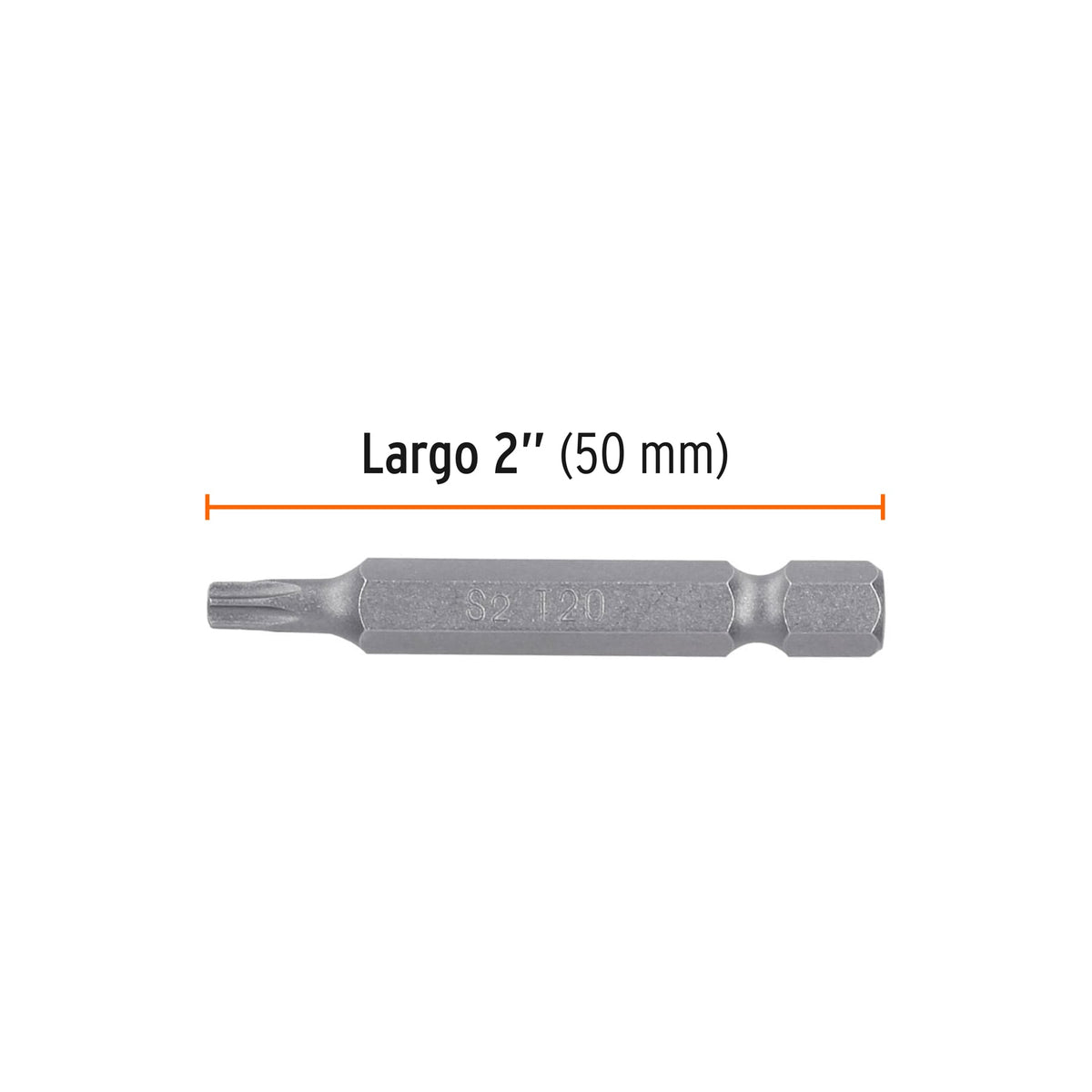Puntas para desarmador Torx T20, 2", 5 piezas