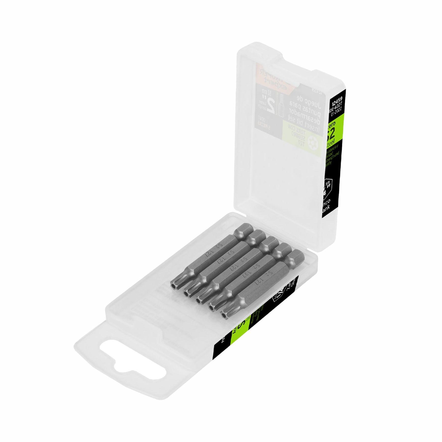 Puntas para desarmador Torx seg T27, 2", 5 piezas