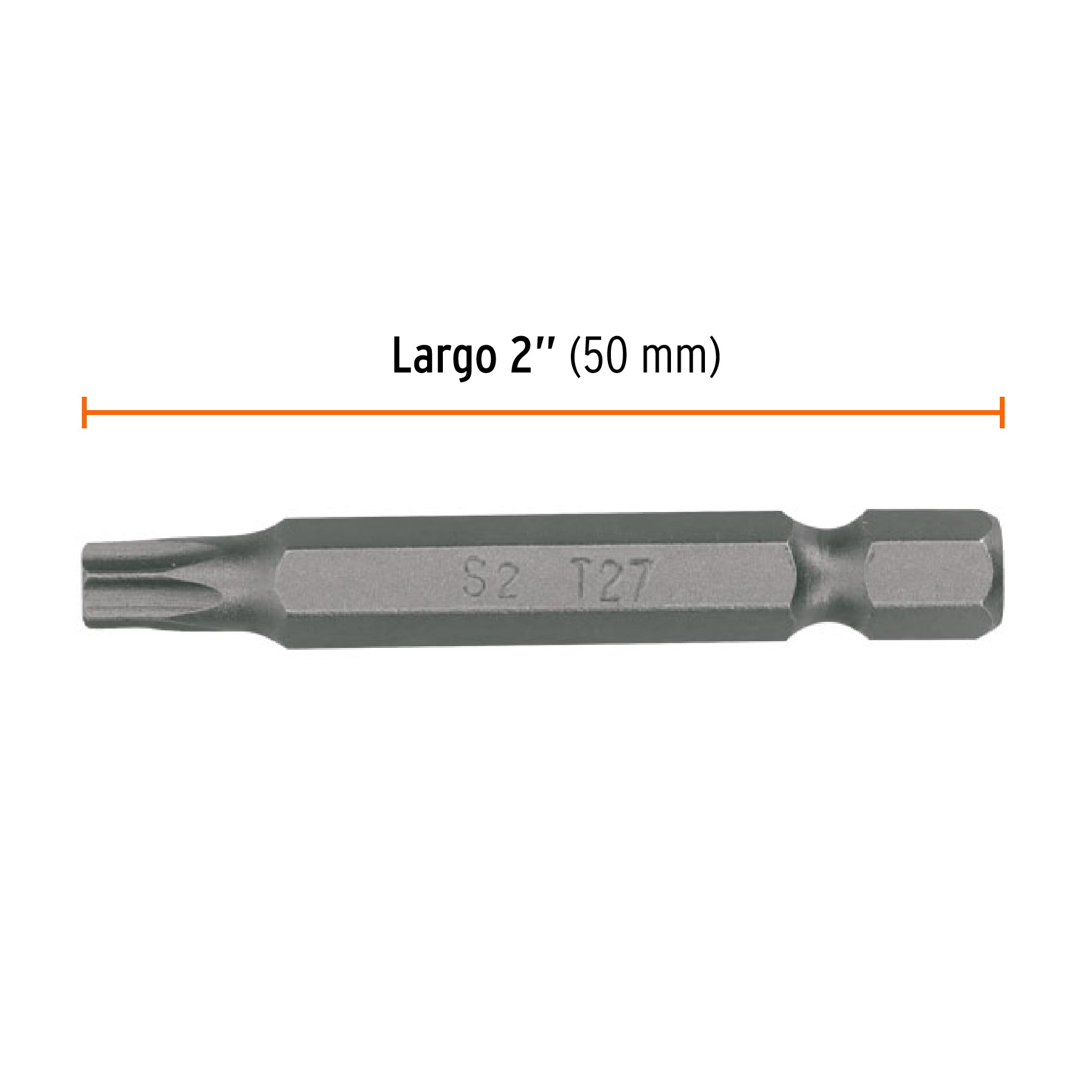 Puntas para desarmador Torx seg T27, 2", 5 piezas