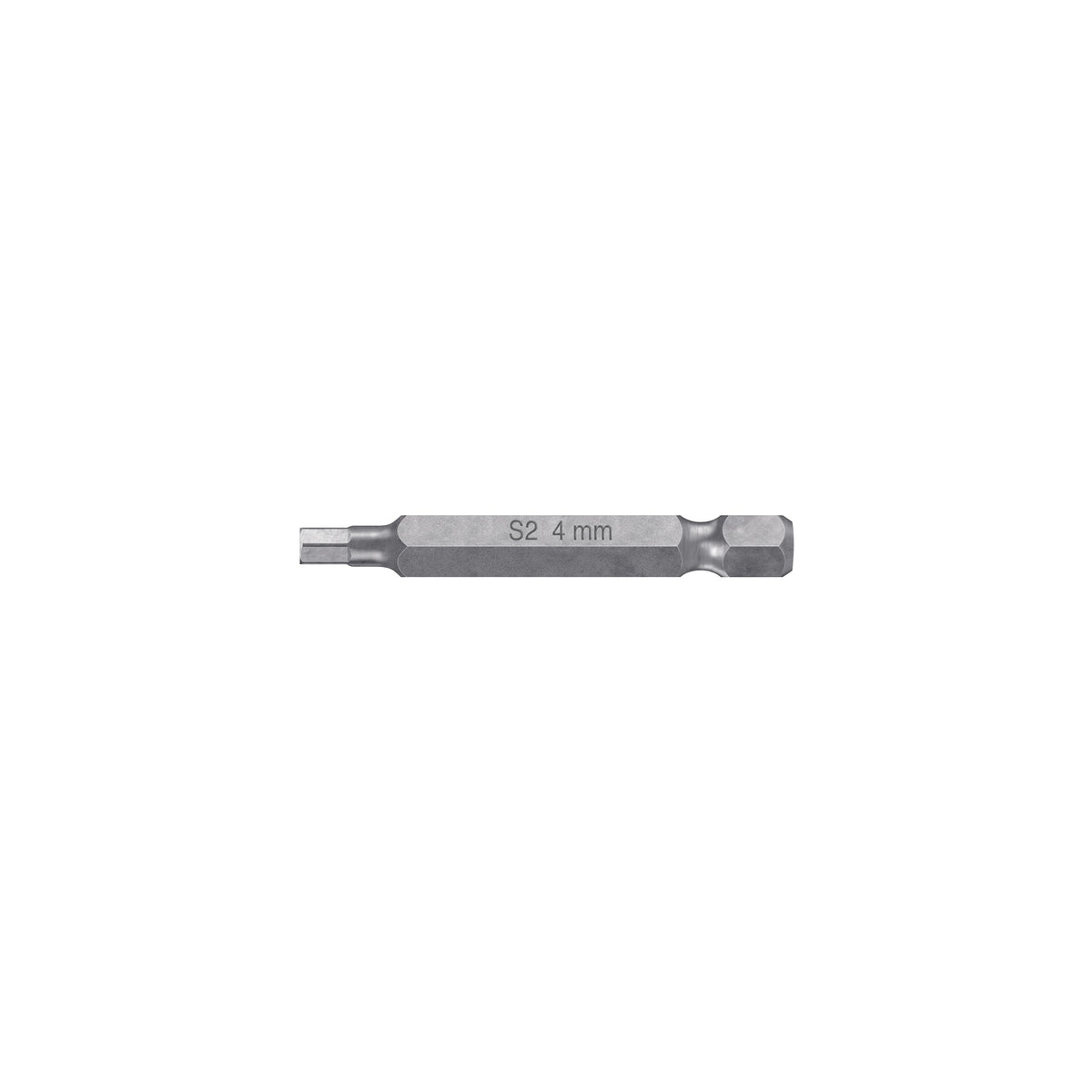 Puntas para desarmador hexagonales 4 mm, 2", 5 piezas