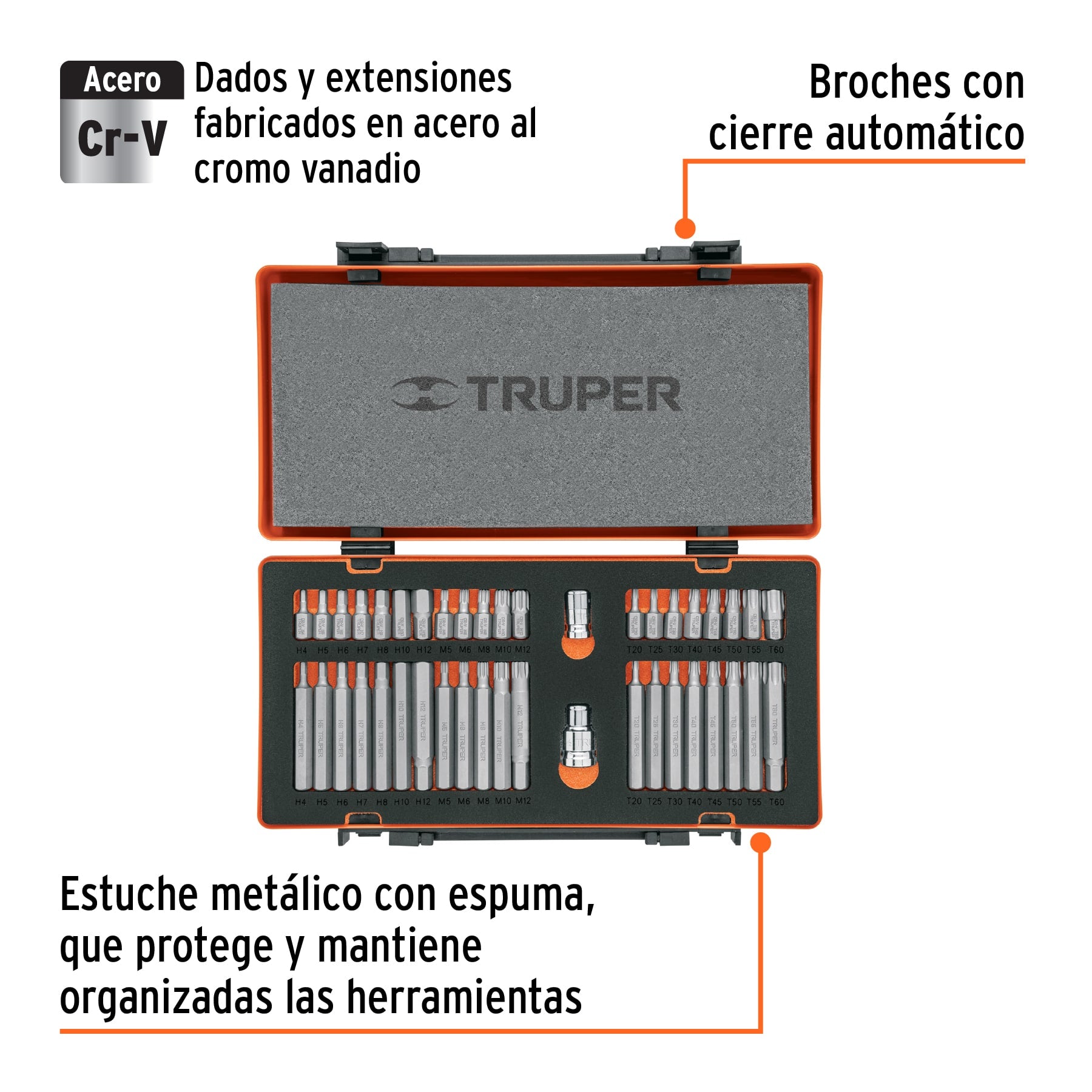 Juego de puntas 42 piezas