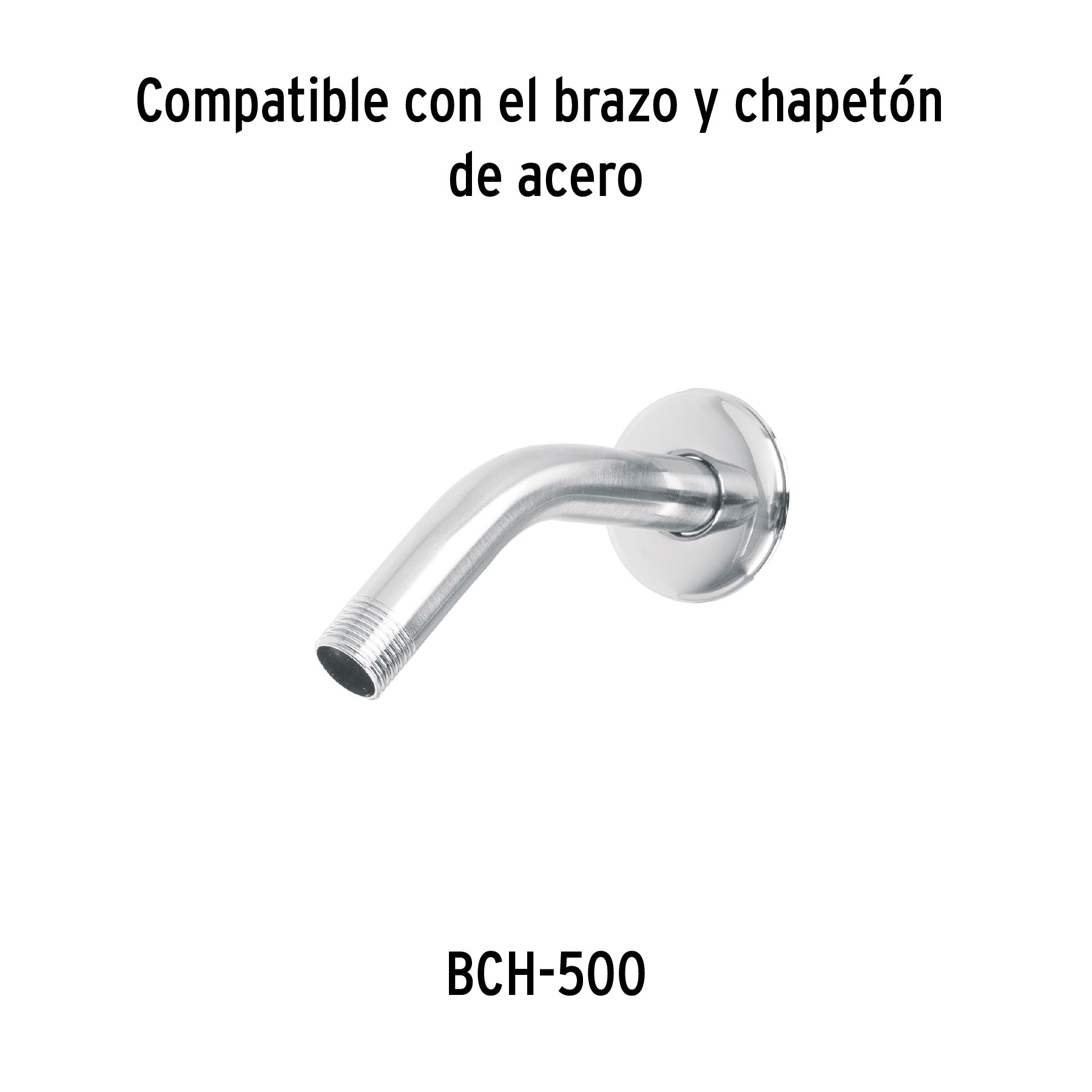 Regadera plástica, 5 funciones, sin brazo, Aqua