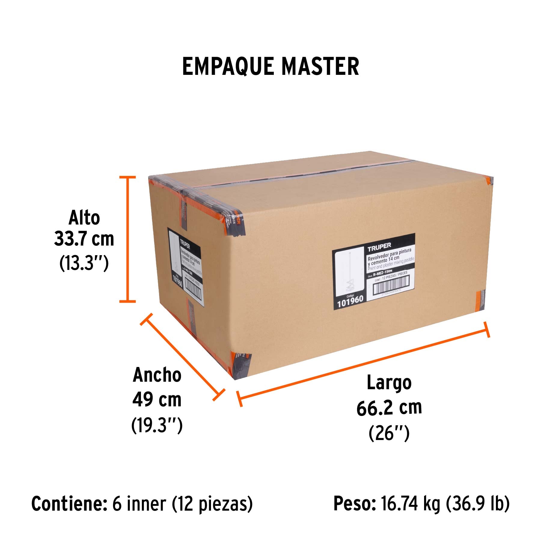 Varilla mezcladora para MEZ-150N