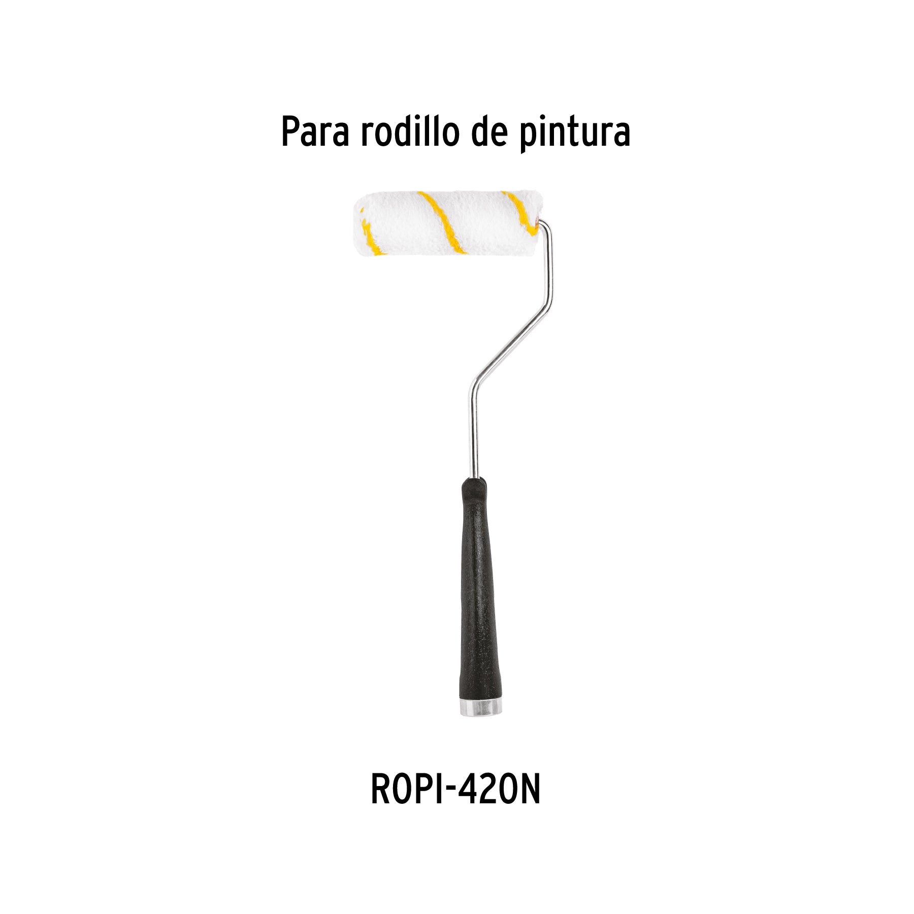 Repuesto para mini rodillo p/pintar,felpa de nylon, 4 x 3/8"