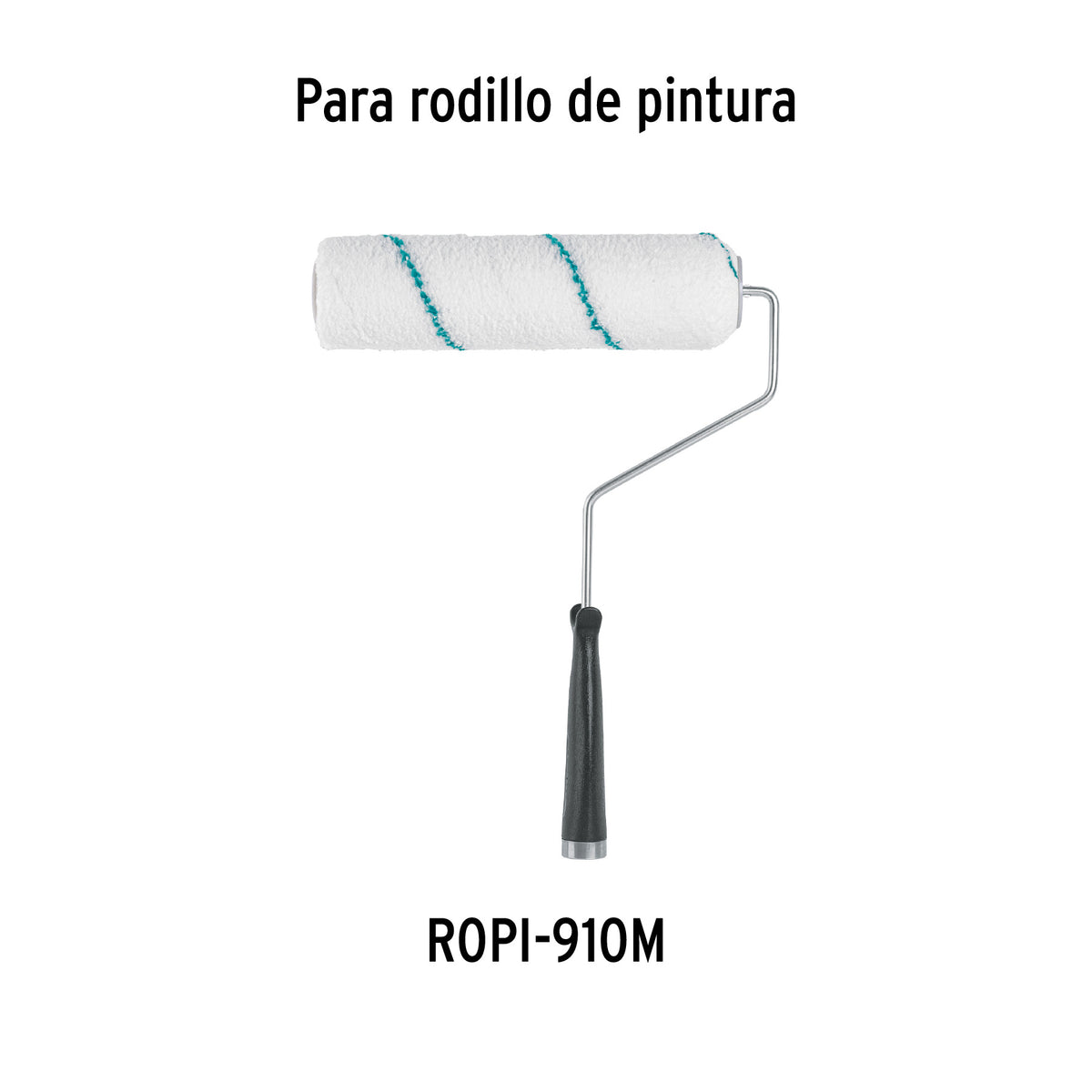 Repuesto rodillo para pintar, 9 x 3/8", de microfibra