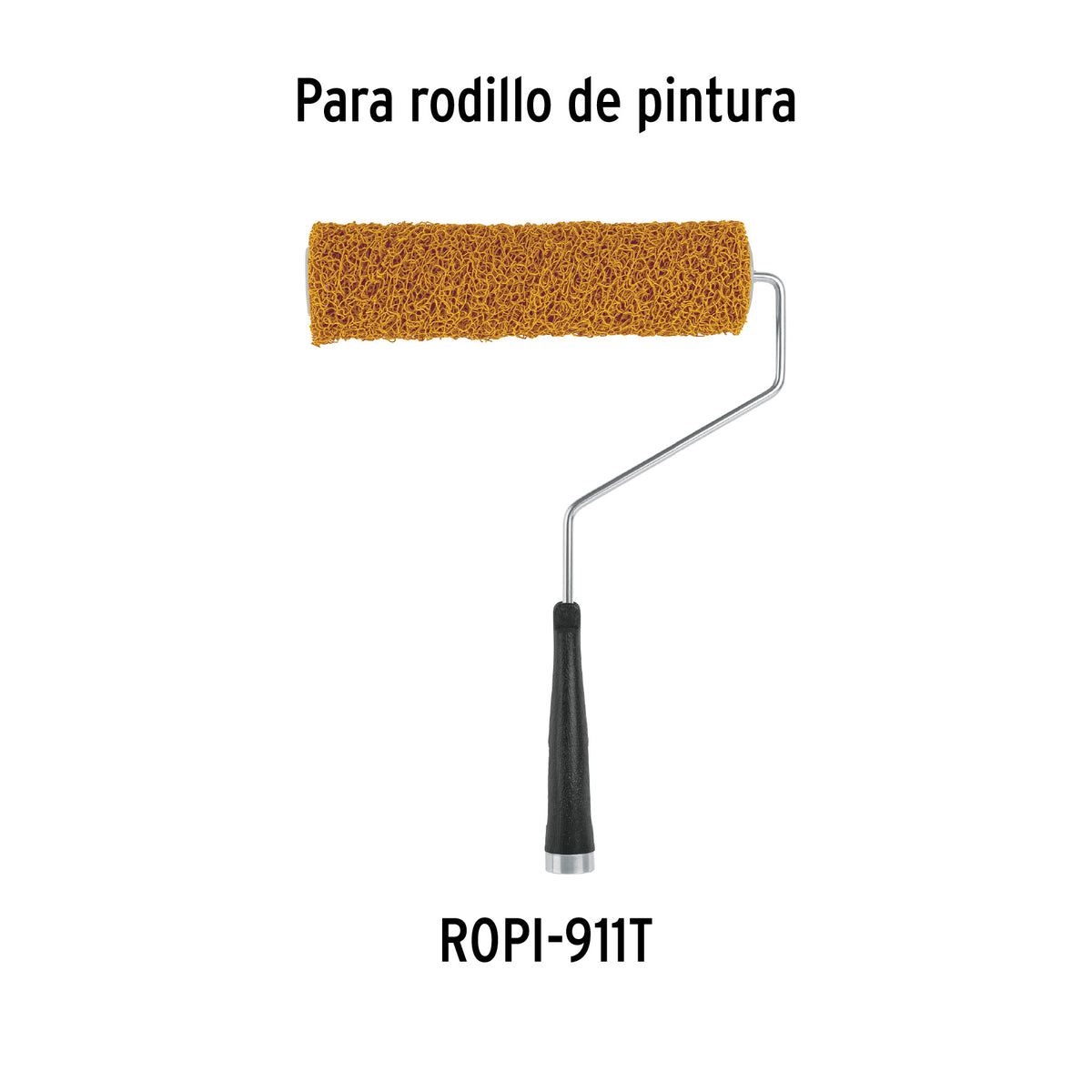 Repuesto para rodillo para pintar, 9 x 7/16", PVC, rugosa