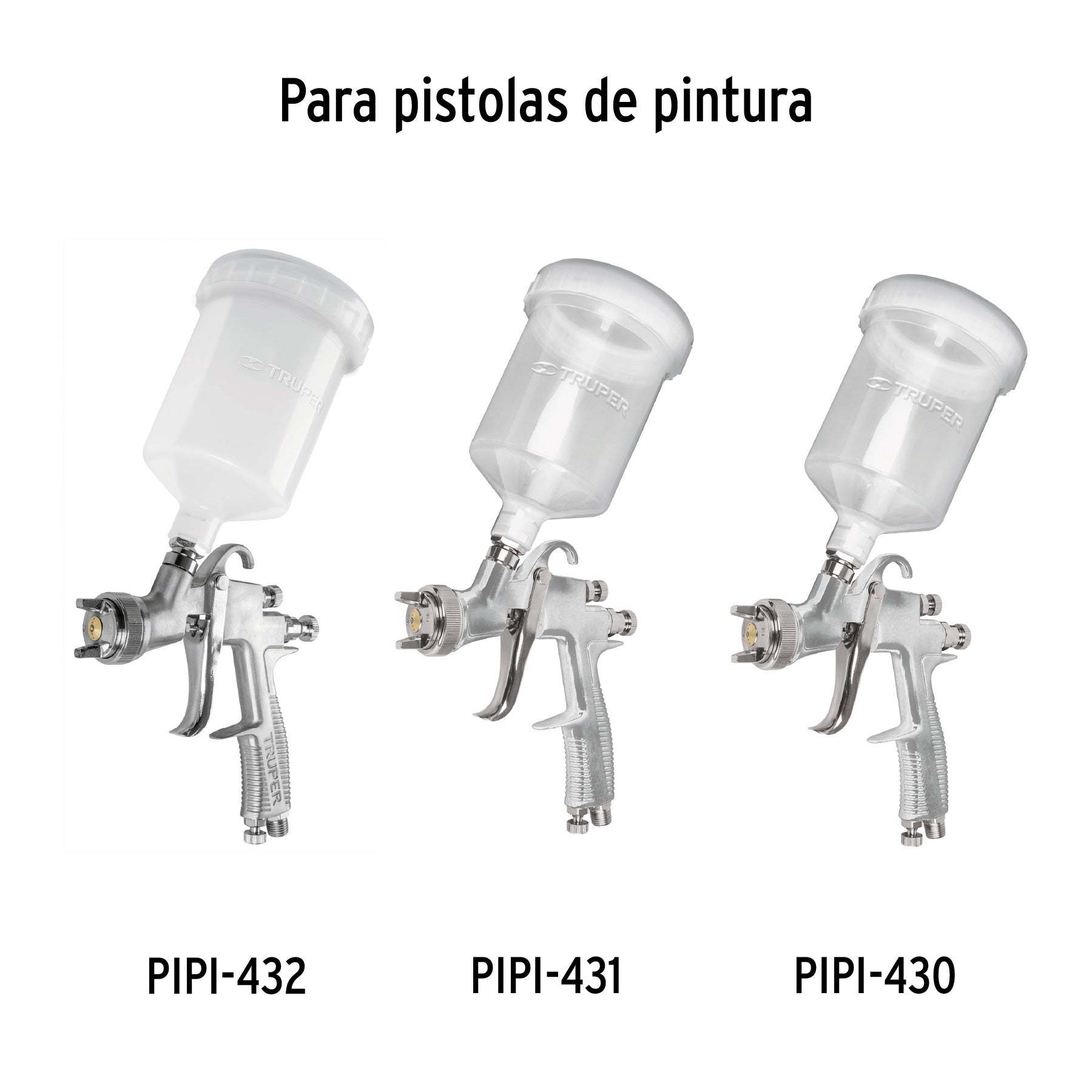 Repuestos de pistolas para pintar, PIPI-432, Truper