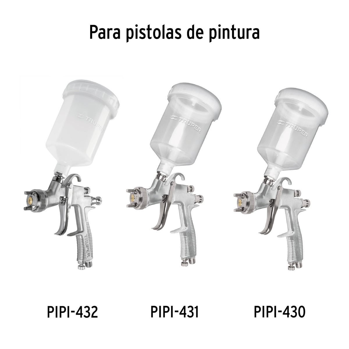 Repuestos de pistolas para pintar, PIPI-432, Truper
