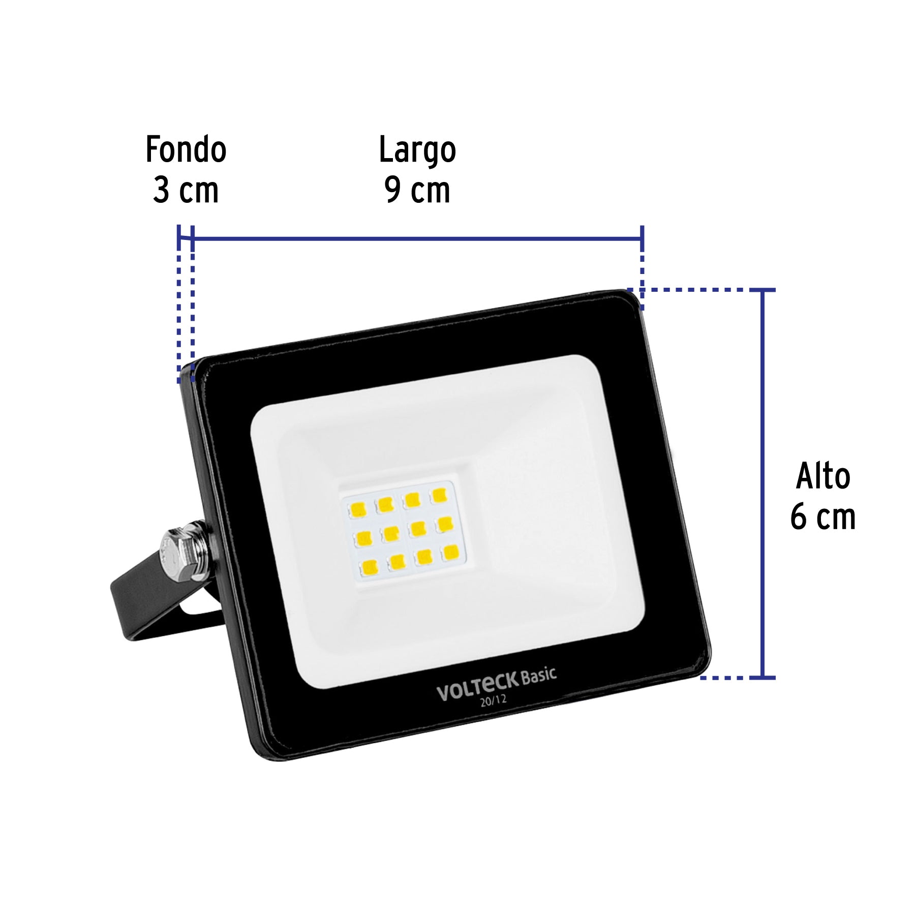 Reflector ultra delgado de LED, 10 W