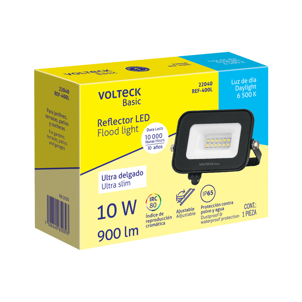 Reflector ultra delgado de LED, 10 W