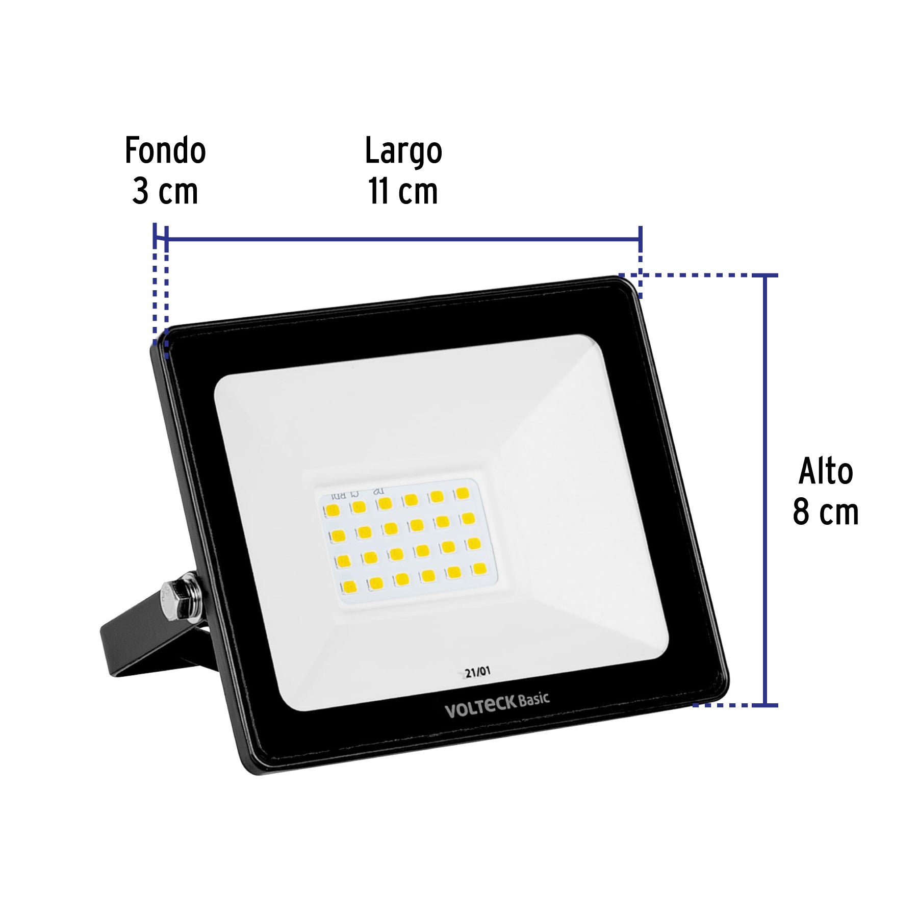 Reflector ultra delgado de LED, 20 W