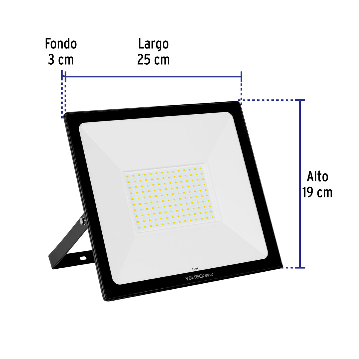 Reflector ultra delgado de LED, 100 W