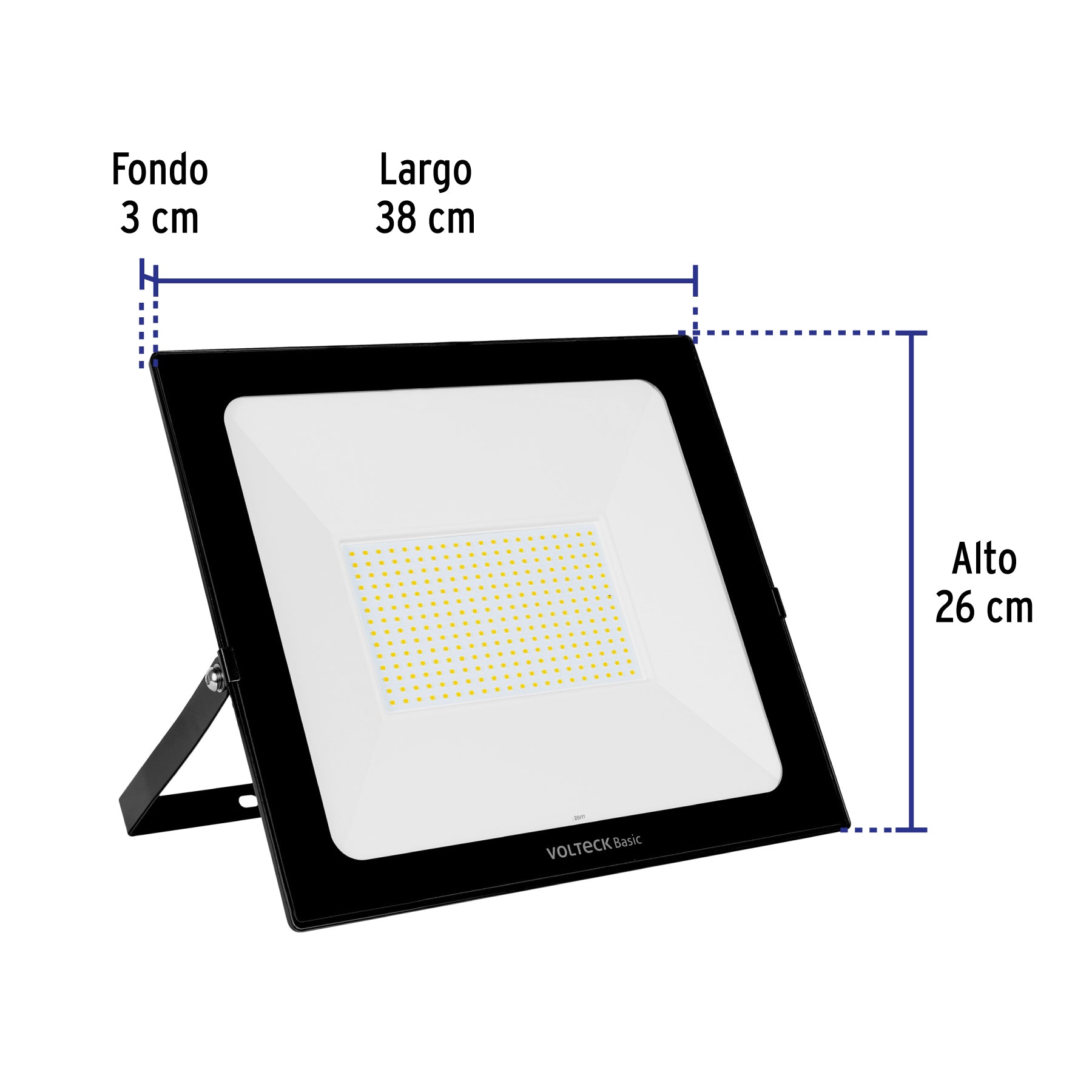 Reflector ultra delgado de LED, 200 W
