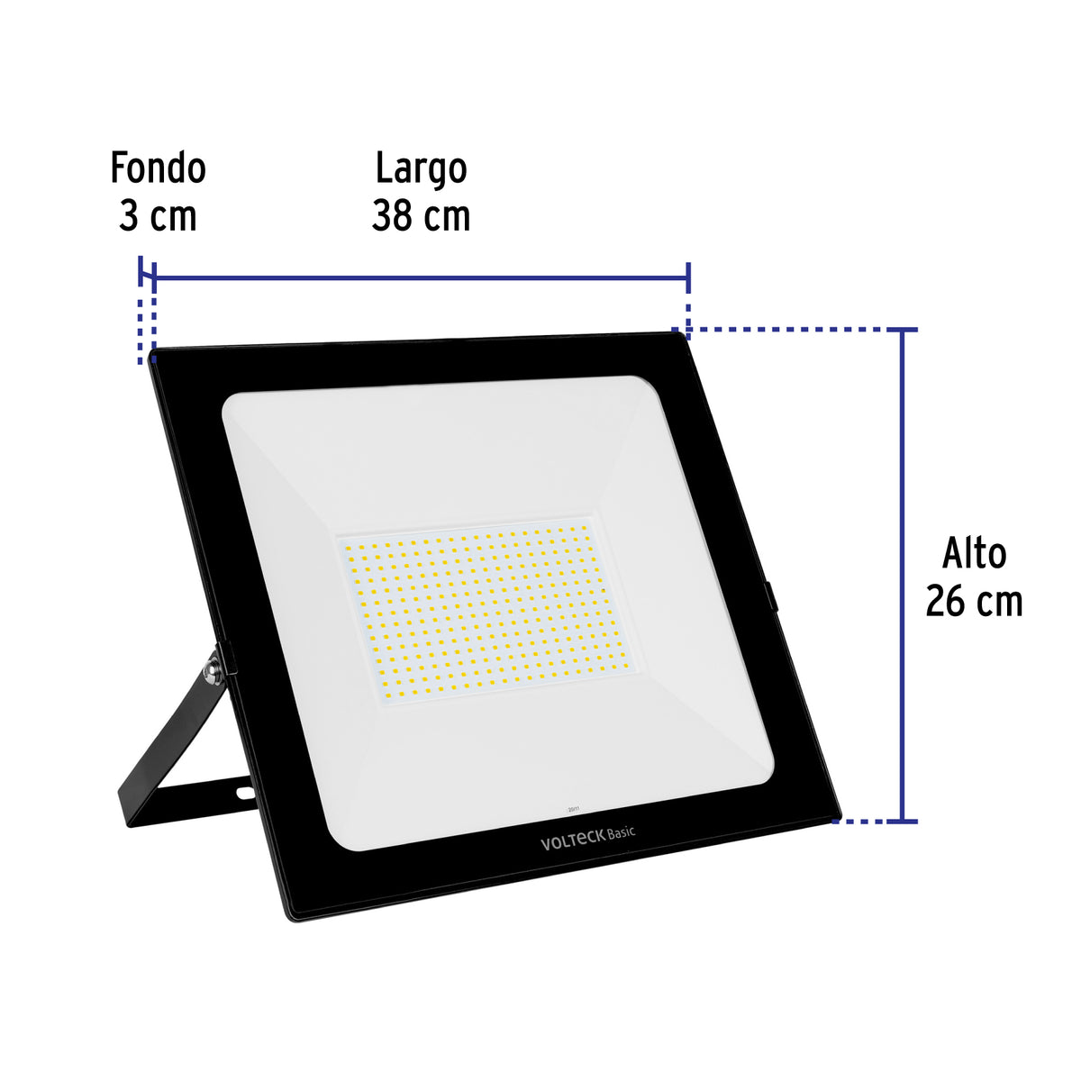 Reflector ultra delgado de LED, 200 W