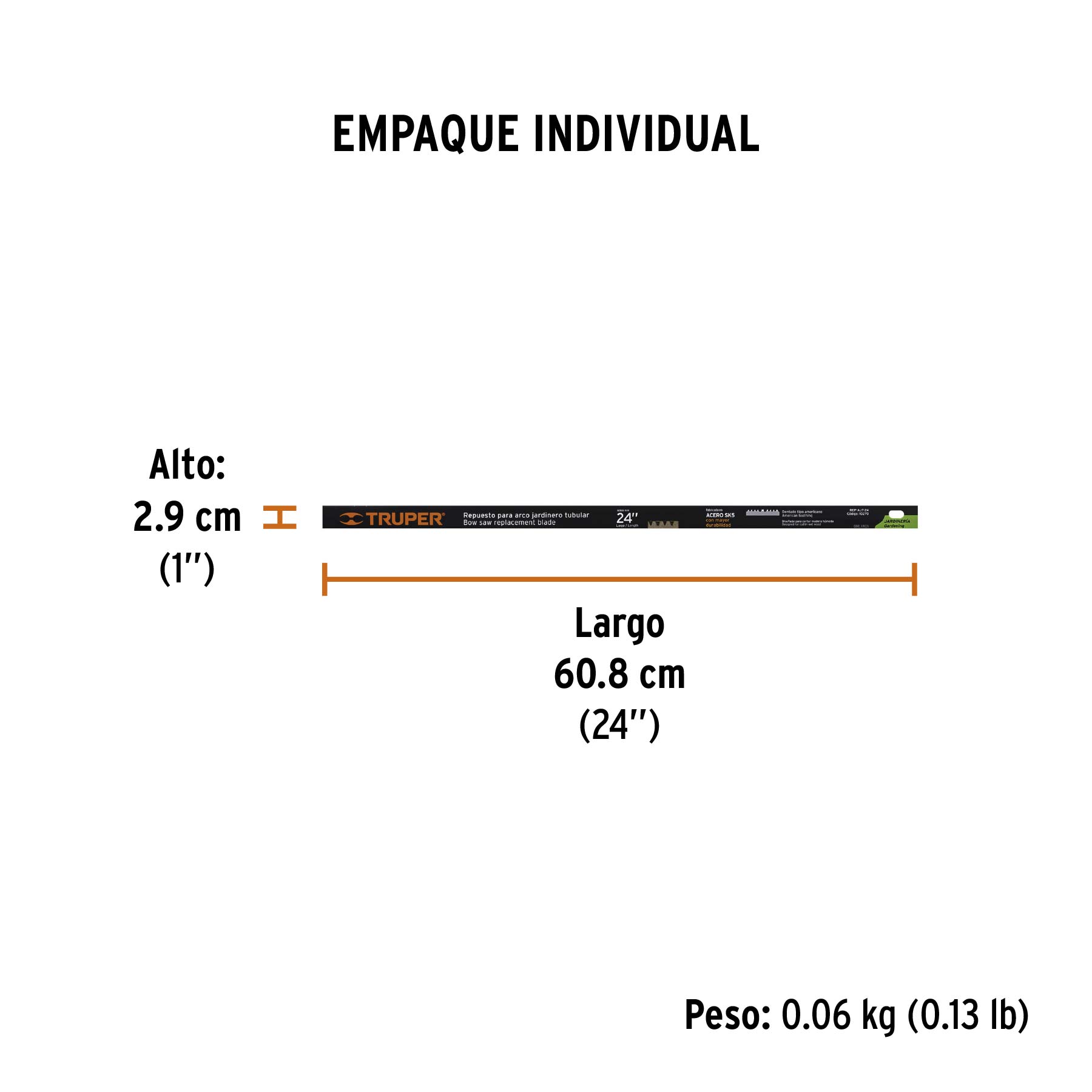 Repuesto de segueta para ajt-24