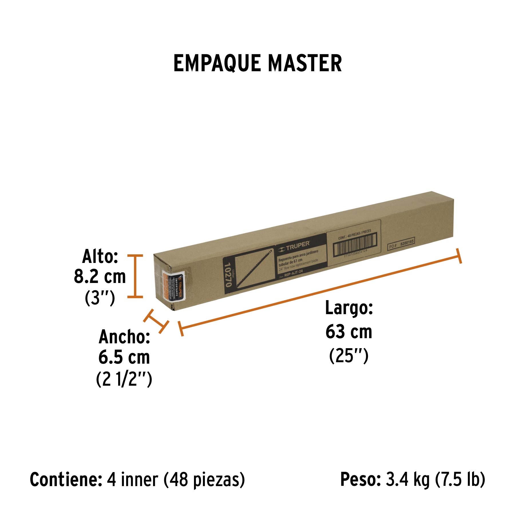 Repuesto de segueta para ajt-24