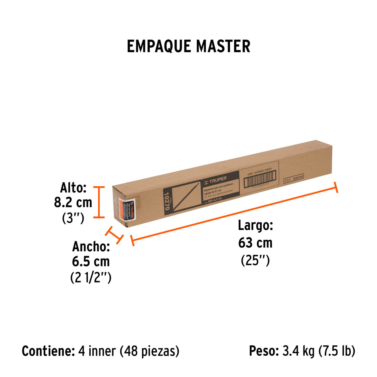 Repuesto de segueta para ajt-24